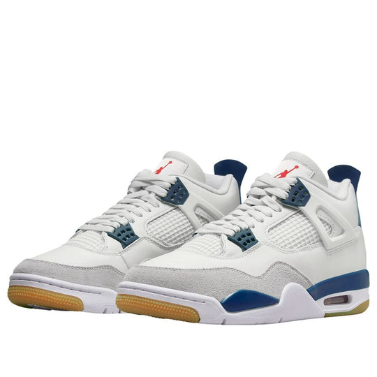 Air Jordan 4 Retro SB  White Navy - Air Jordan 4 Retro SB  White Navy - Jordan 1s - AIR Jordan 1