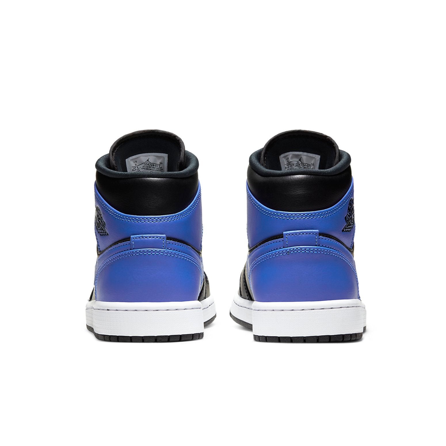 Air Jordan 1 Mid  Hyper Royal Black - Air Jordan 1 Mid  Hyper Royal Black - Jordan 1s - AIR Jordan 1
