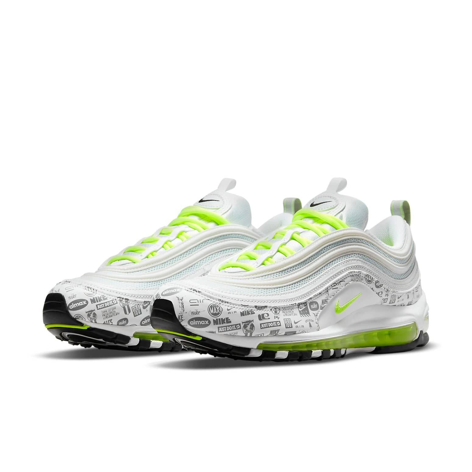 Nike Air Max 97  Reflective Logo White Volt - Nike Air Max 97  Reflective Logo White Volt - Jordan 1s - AIR Jordan 1
