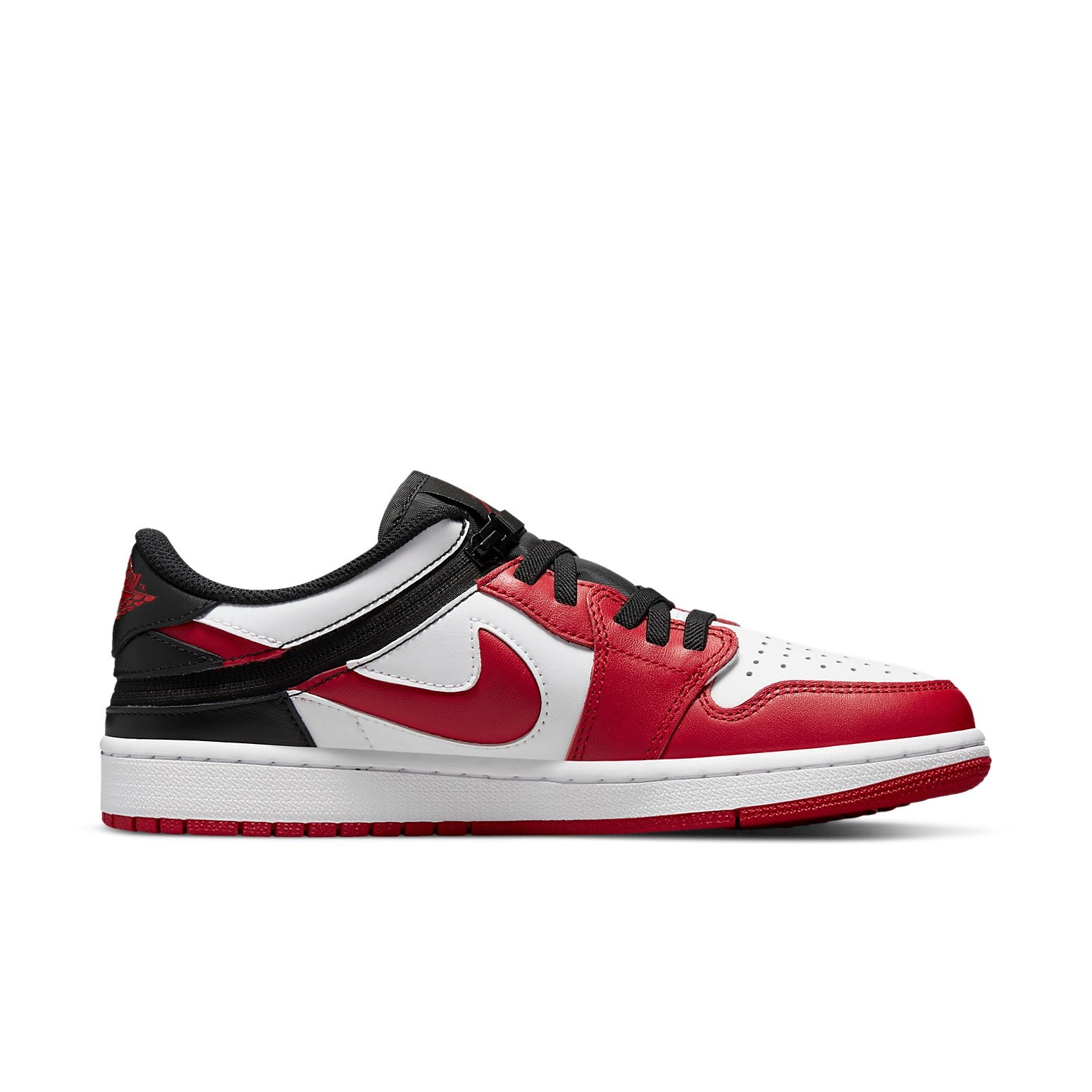 Air Jordan 1 Low FlyEase  White Gym Red - Air Jordan 1 Low FlyEase  White Gym Red - Jordan 1s - AIR Jordan 1
