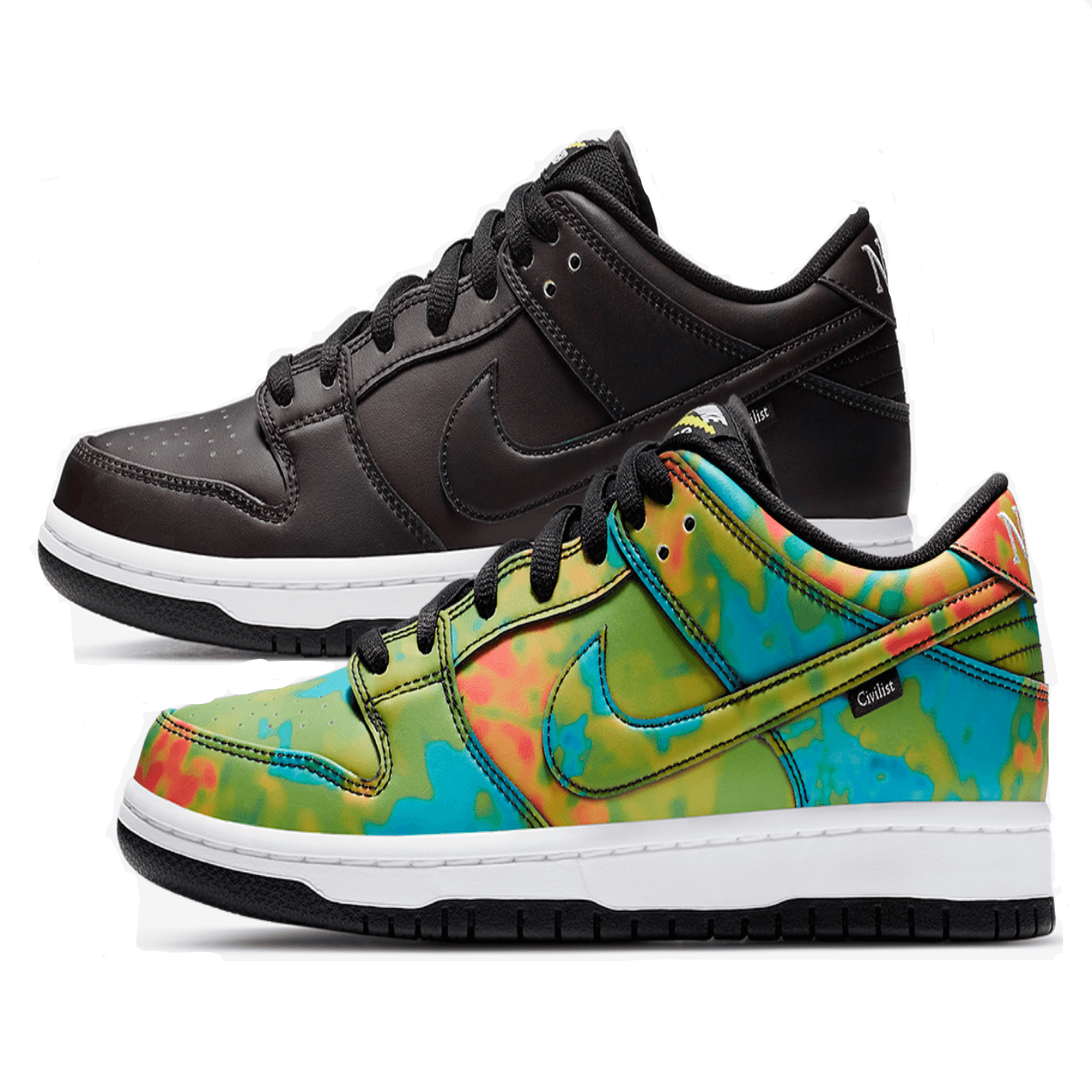Nike Civilist x Dunk Low Pro SB QS  Thermography - Nike Civilist x Dunk Low Pro SB QS  Thermography - Jordan 1s - AIR Jordan 1