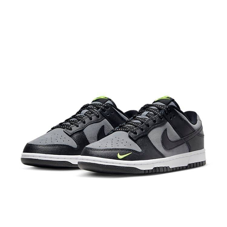 Nike Dunk Low  Black Grey Green Strike - Nike Dunk Low  Black Grey Green Strike - Jordan 1s - AIR Jordan 1