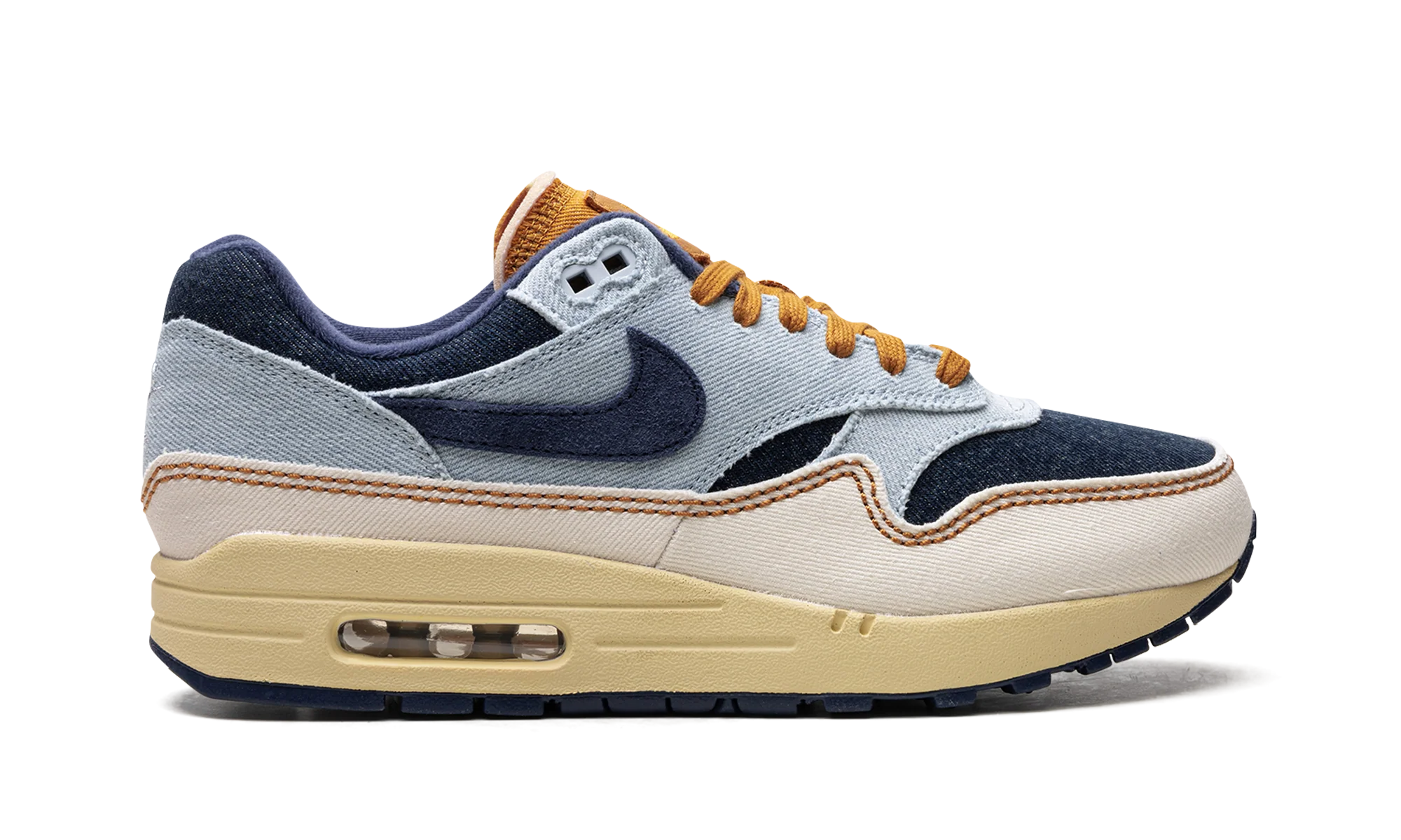 AIR MAX 1 '87 WMNS AURA / MIDNIGHT NAVY / PALE IVORY - AIR MAX 1 '87 WMNS AURA / MIDNIGHT NAVY / PALE IVORY - Jordan 1s - AIR Jordan 1
