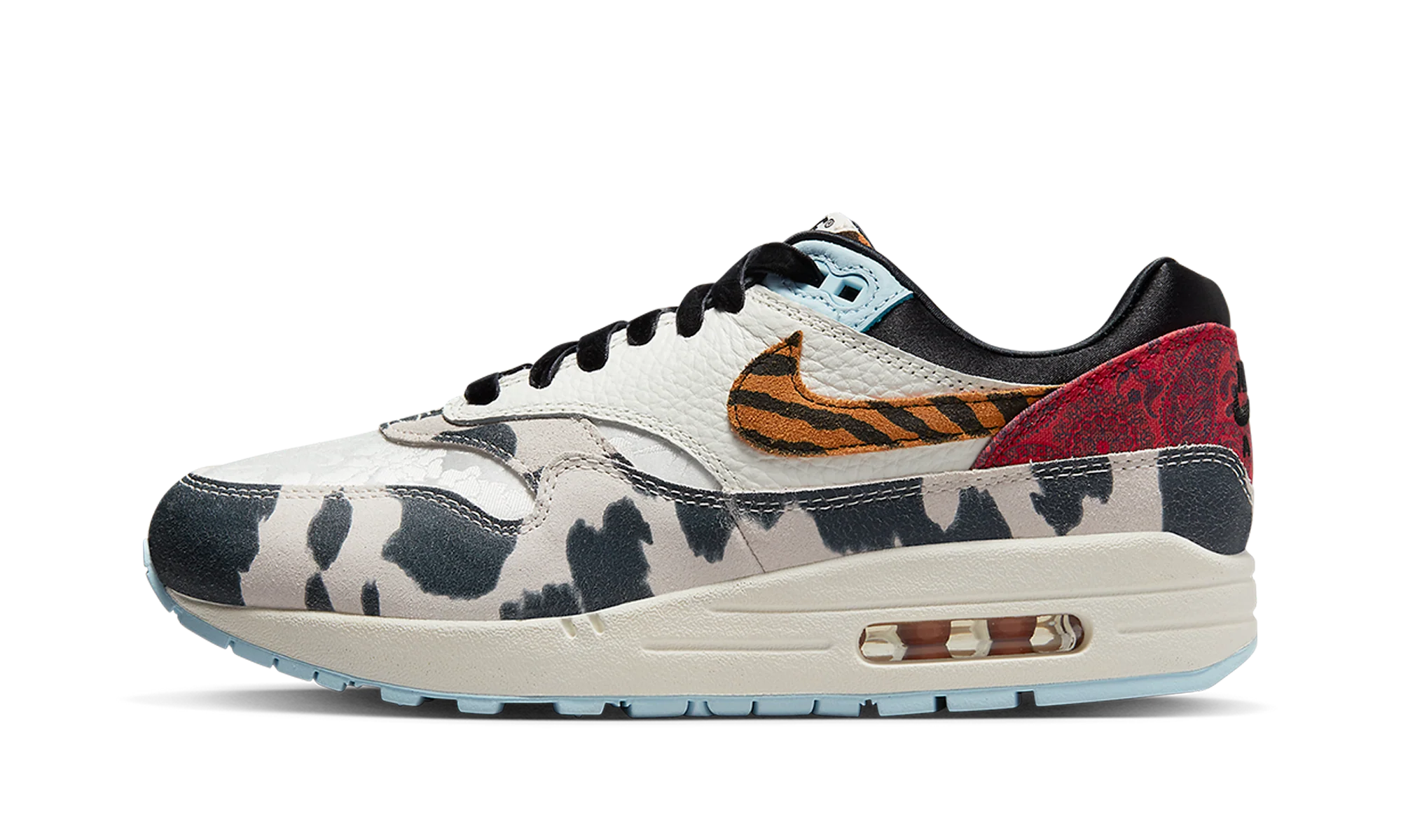 AIR MAX 1 '87 MNS WMNS Tiger Swoosh Cow Print - AIR MAX 1 '87 MNS WMNS Tiger Swoosh Cow Print - Jordan 1s - AIR Jordan 1