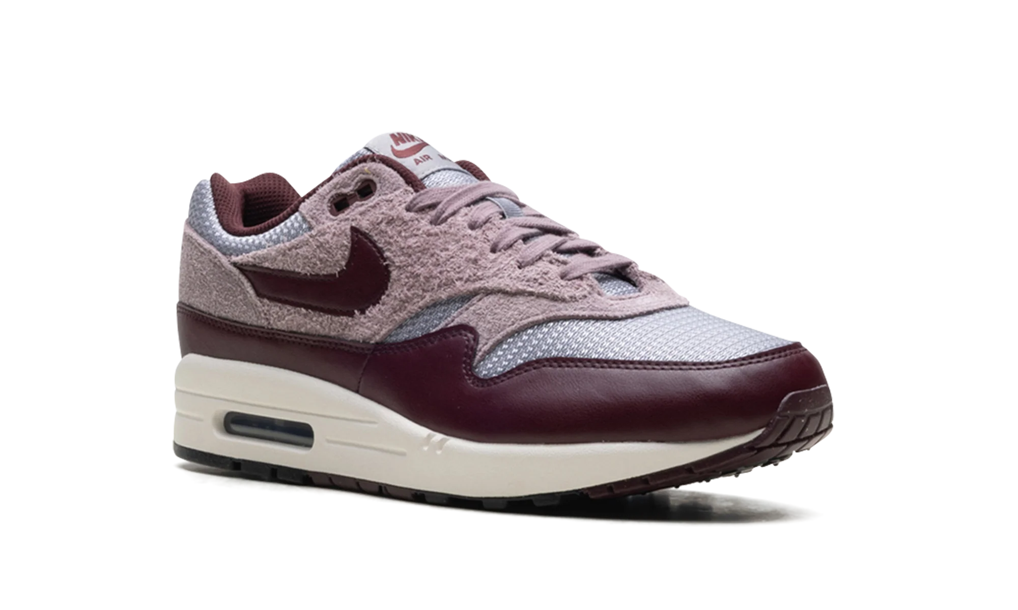 Air Max 1 ESS PRM CEMENT GREY/BURGUNDY CRUSH - Air Max 1 ESS PRM CEMENT GREY/BURGUNDY CRUSH - Jordan 1s - AIR Jordan 1