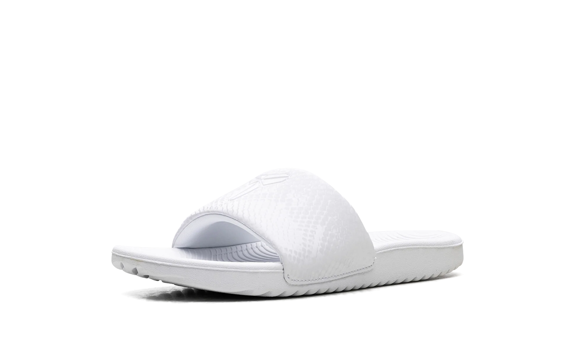 Kawa Slide GS Kobe Bryant - Triple White - Kawa Slide GS Kobe Bryant - Triple White - Jordan 1s - AIR Jordan 1