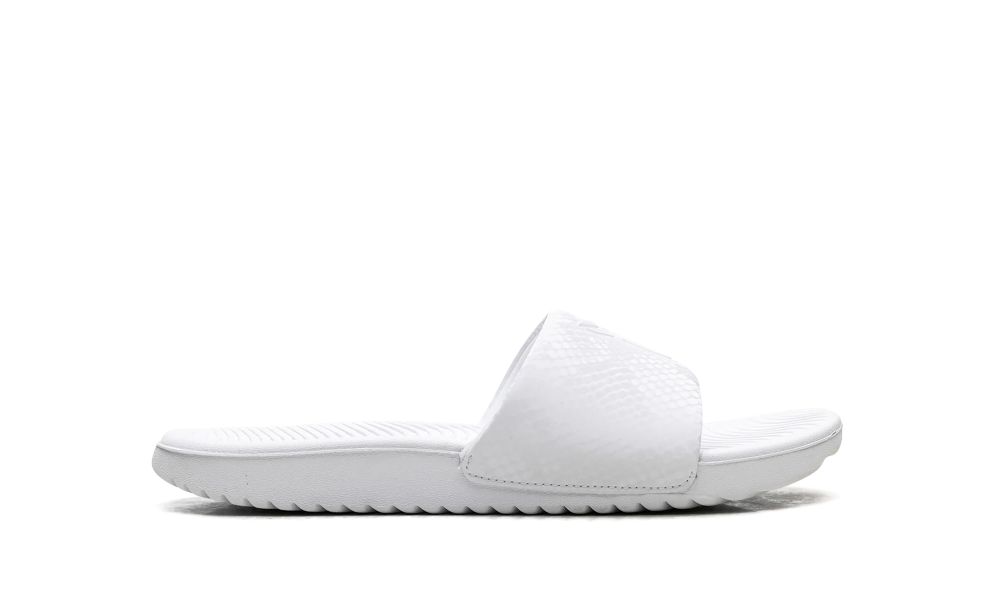 Kawa Slide GS Kobe Bryant - Triple White - Kawa Slide GS Kobe Bryant - Triple White - Jordan 1s - AIR Jordan 1