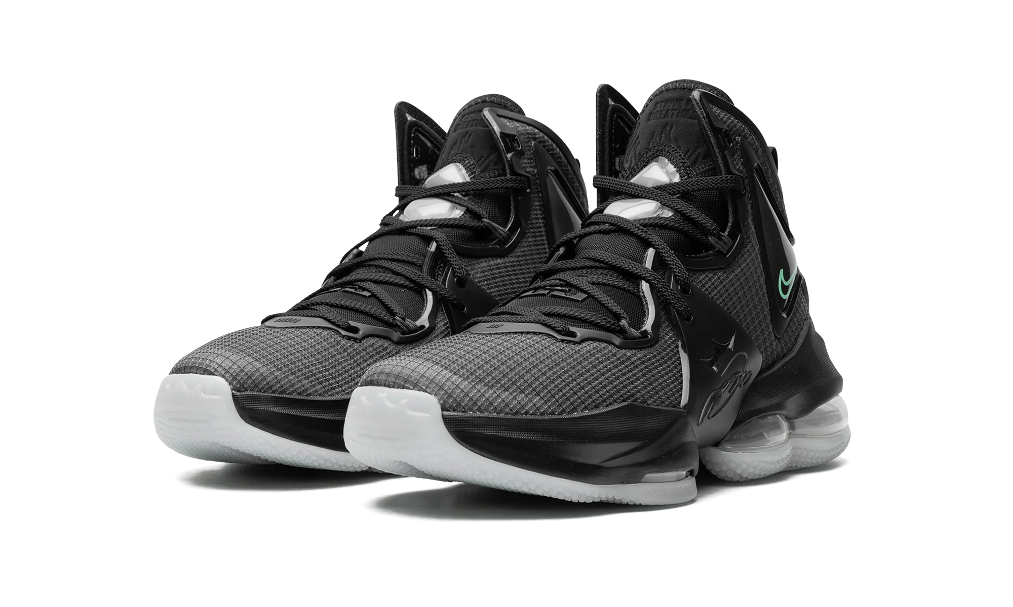 LeBron 19 GS Black Green Glow - LeBron 19 GS Black Green Glow - Jordan 1s - AIR Jordan 1