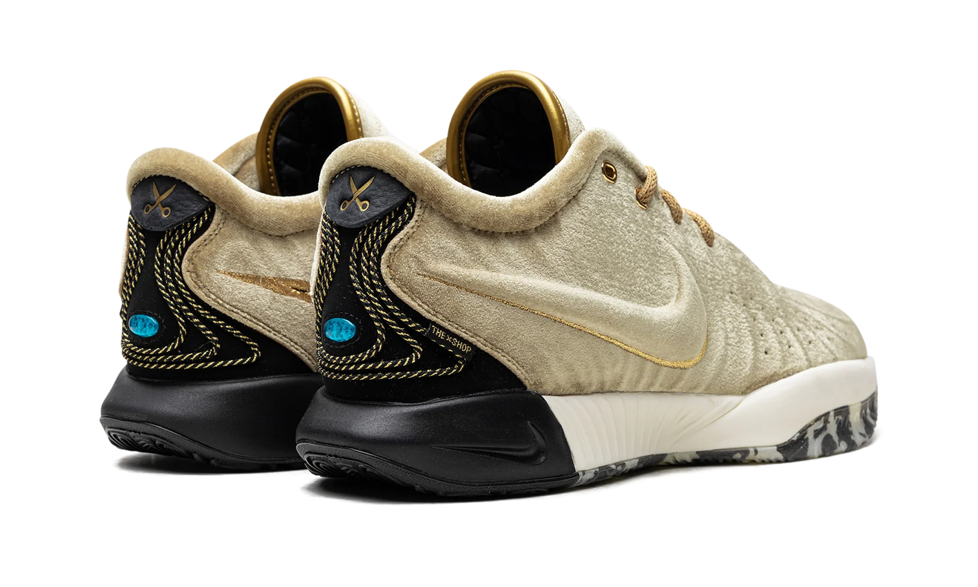 LeBron 21 The Shop - Metallic Gold - LeBron 21 The Shop - Metallic Gold - Jordan 1s - AIR Jordan 1