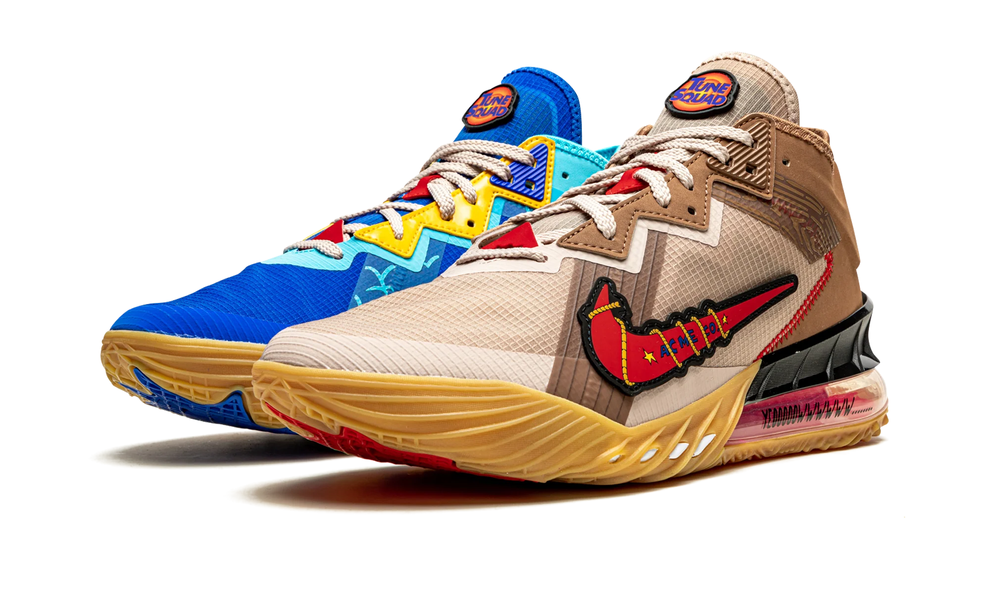 LeBron 18 Low Wile E. Coyote vs Roadrunner - LeBron 18 Low Wile E. Coyote vs Roadrunner - Jordan 1s - AIR Jordan 1