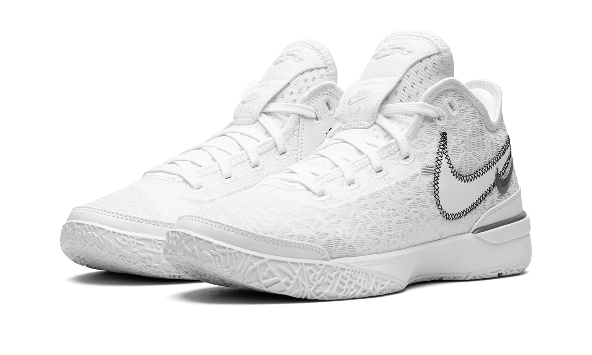 Zoom Lebron NXXT Gen White / Metallic Silver - Zoom Lebron NXXT Gen White / Metallic Silver - Jordan 1s - AIR Jordan 1