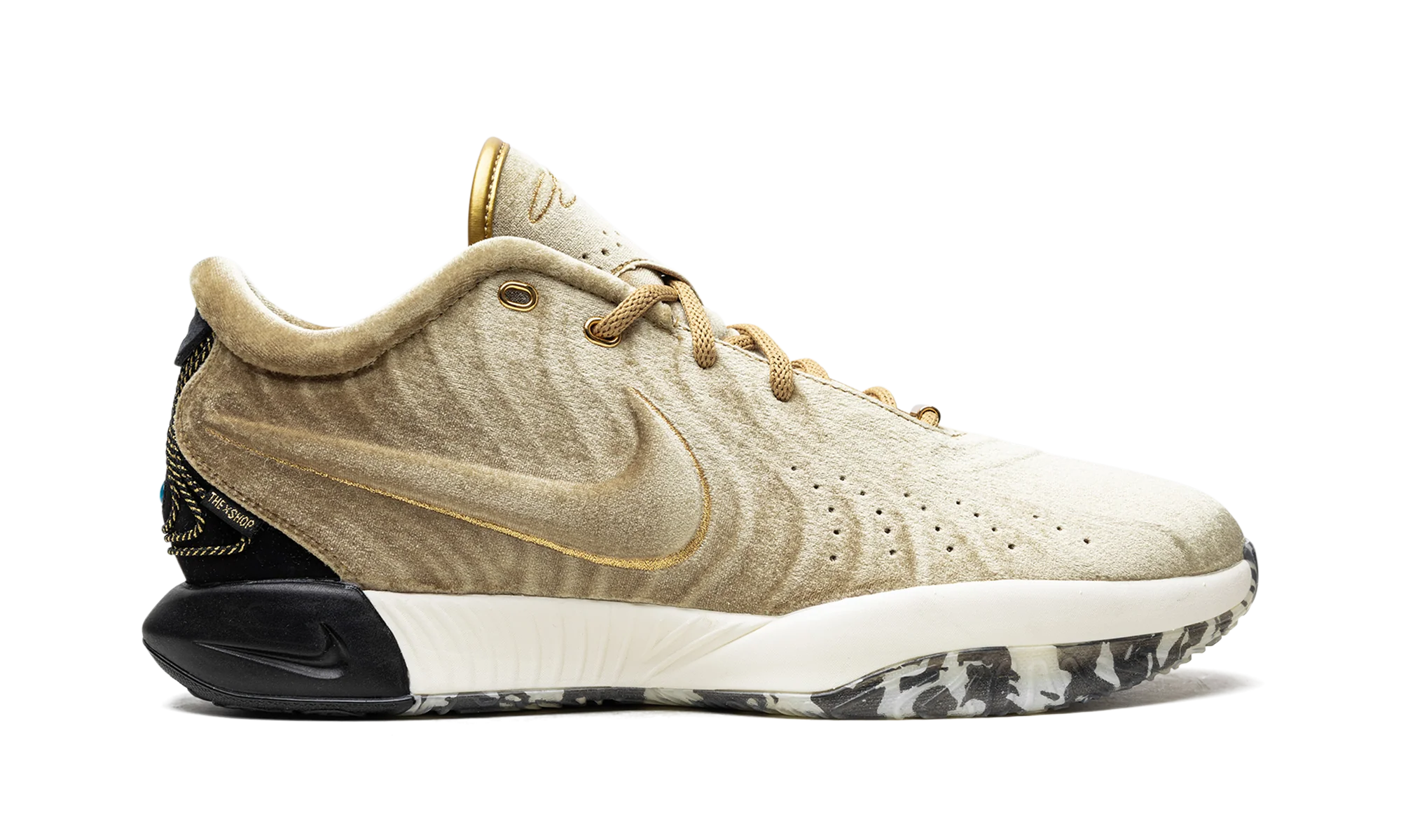 LeBron 21 The Shop - Metallic Gold - LeBron 21 The Shop - Metallic Gold - Jordan 1s - AIR Jordan 1