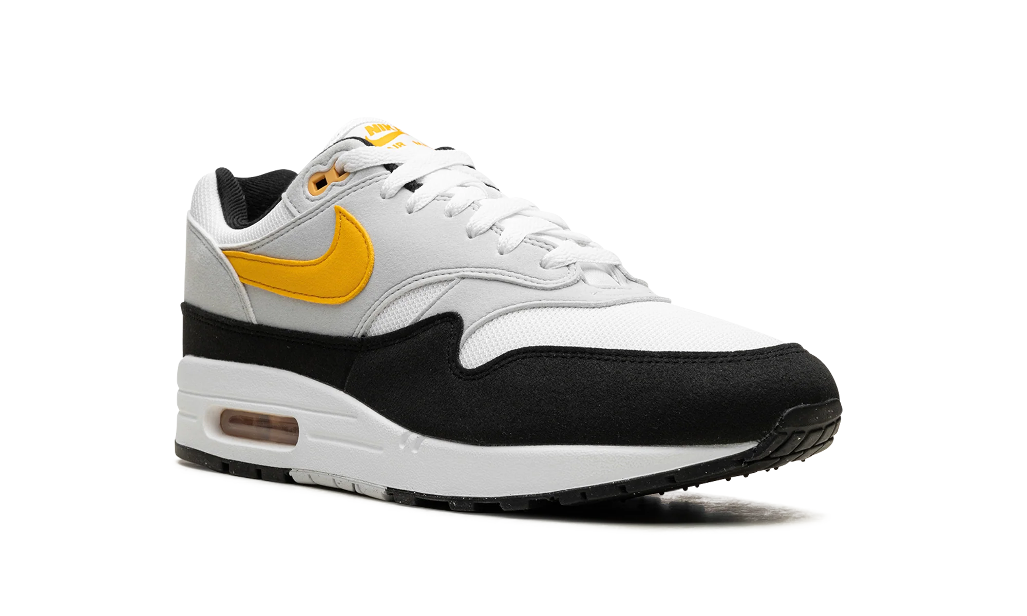 Air Max 1 White / University Gold / Black - Air Max 1 White / University Gold / Black - Jordan 1s - AIR Jordan 1