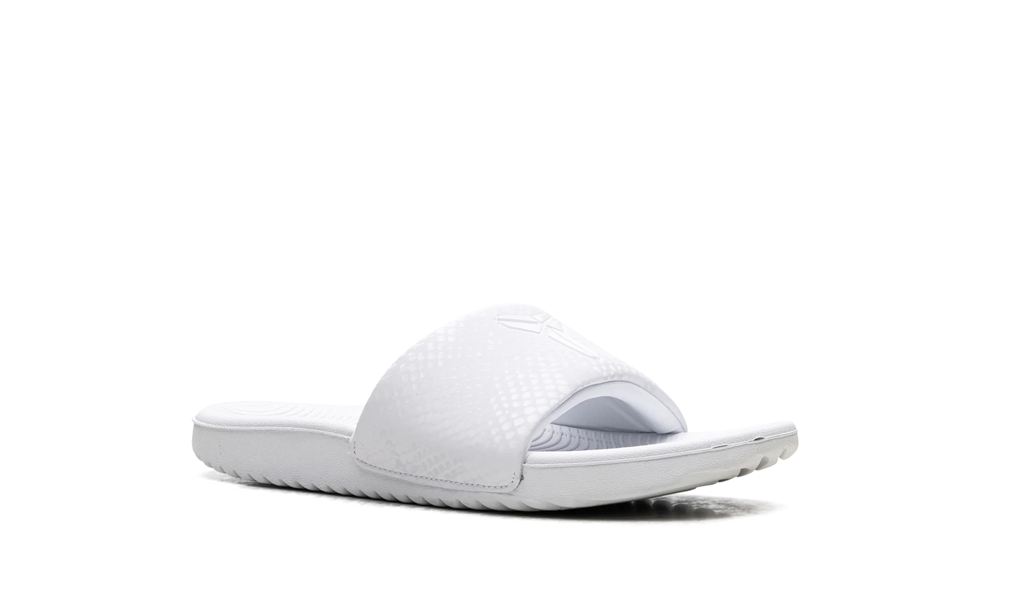 Kawa Slide GS Kobe Bryant - Triple White - Kawa Slide GS Kobe Bryant - Triple White - Jordan 1s - AIR Jordan 1