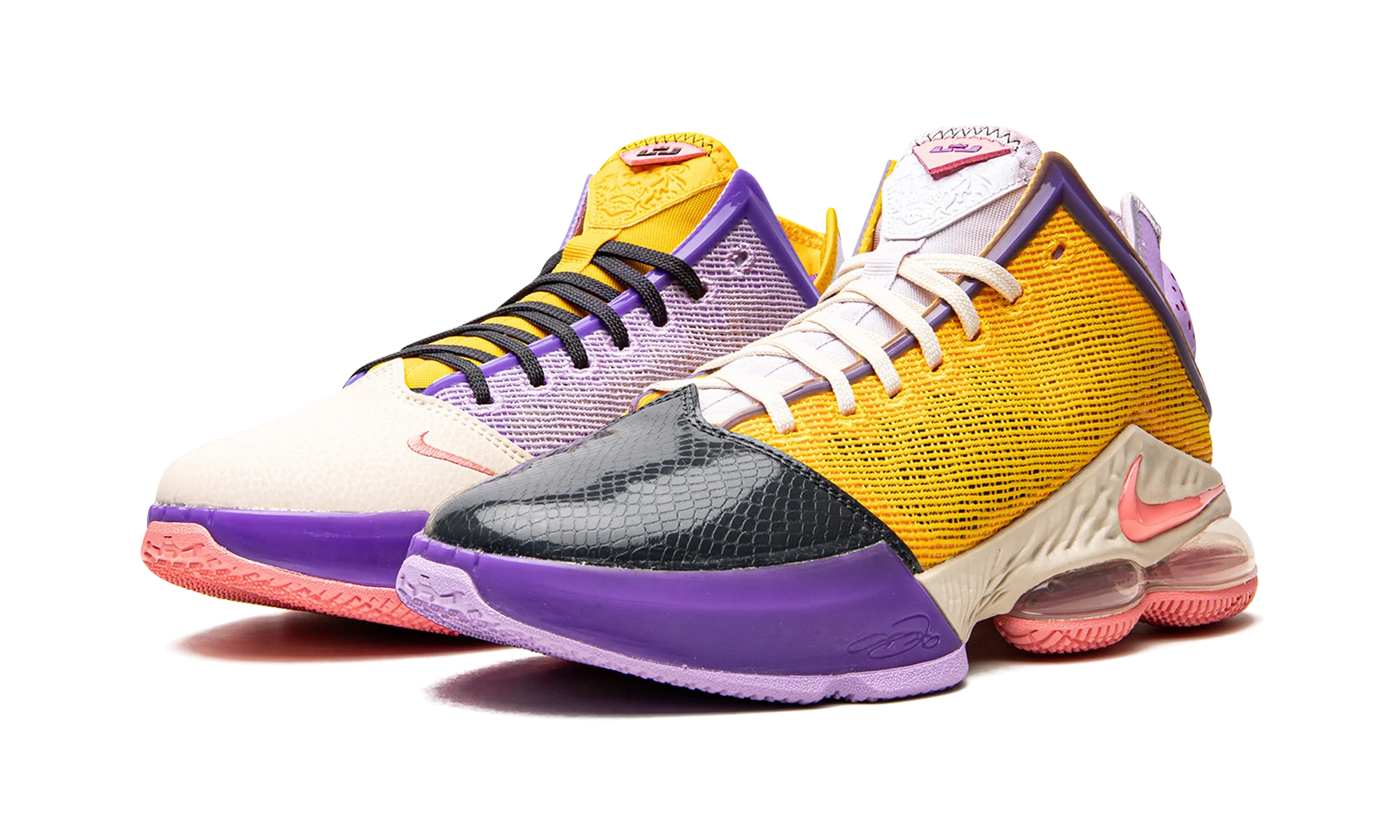 Lebron XIX Low Mismatch - Lebron XIX Low Mismatch - Jordan 1s - AIR Jordan 1