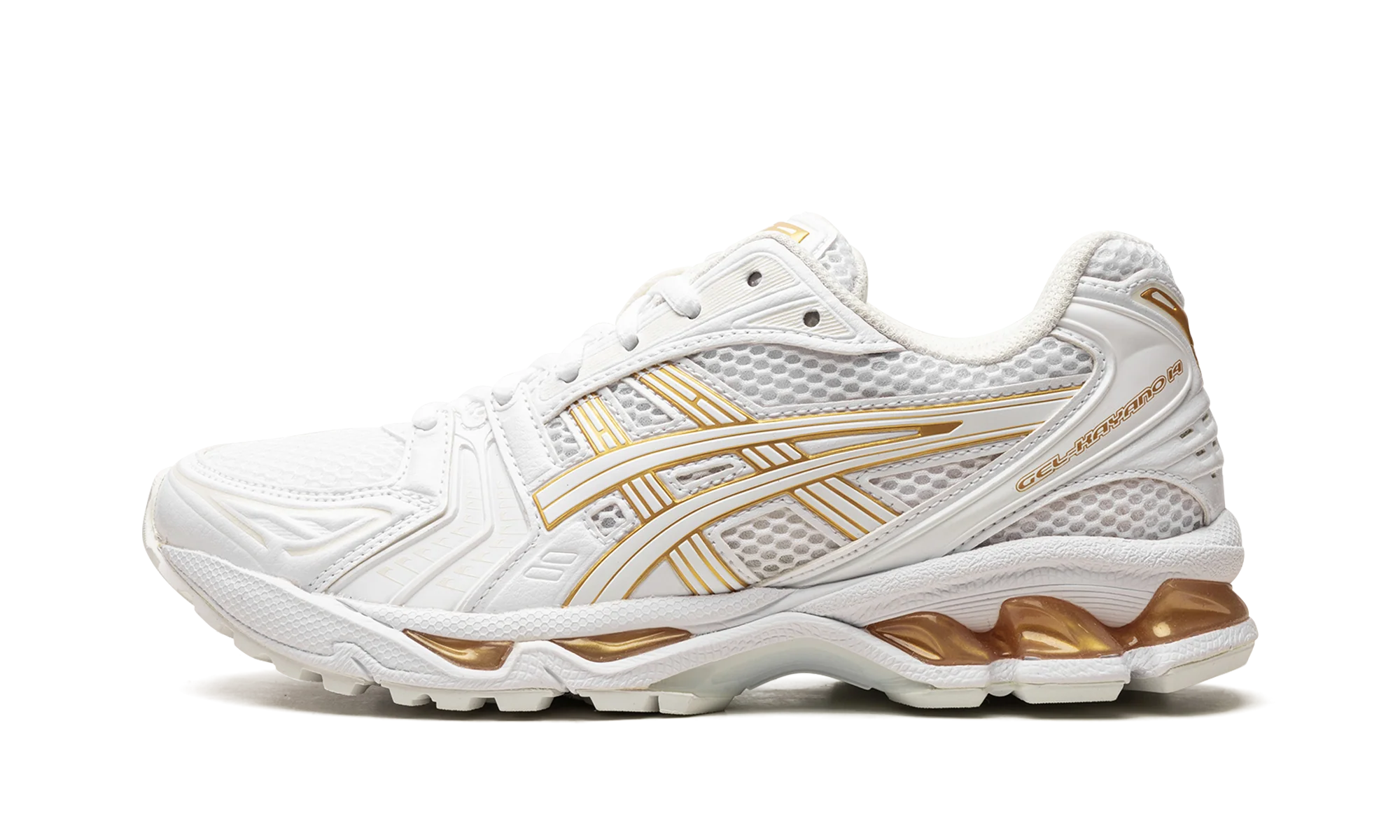 GEL KAYANO 14 WMNS White / Gold - GEL KAYANO 14 WMNS White / Gold - Jordan 1s - AIR Jordan 1