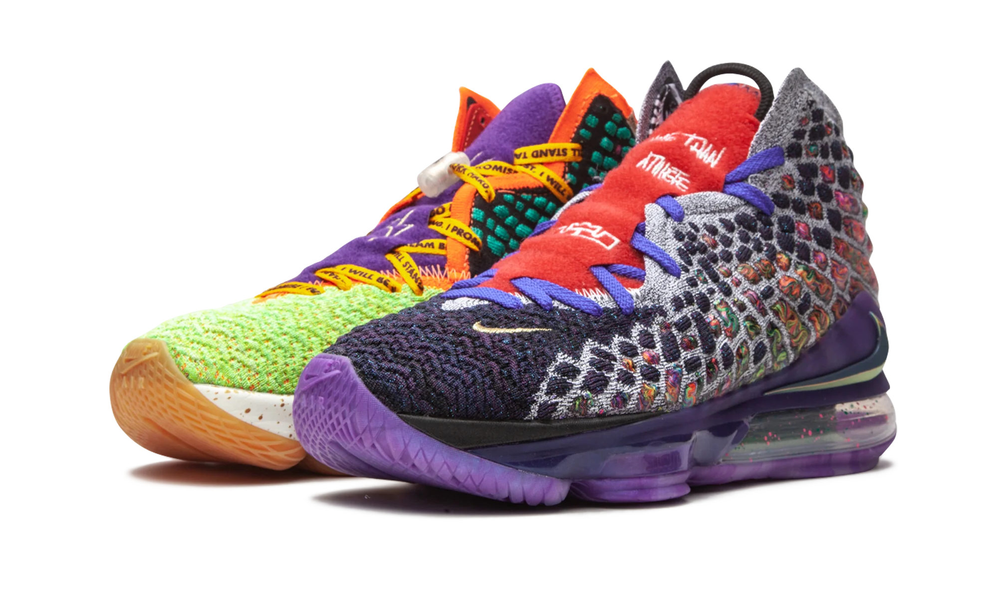 LeBron 17 What The - LeBron 17 What The - Jordan 1s - AIR Jordan 1