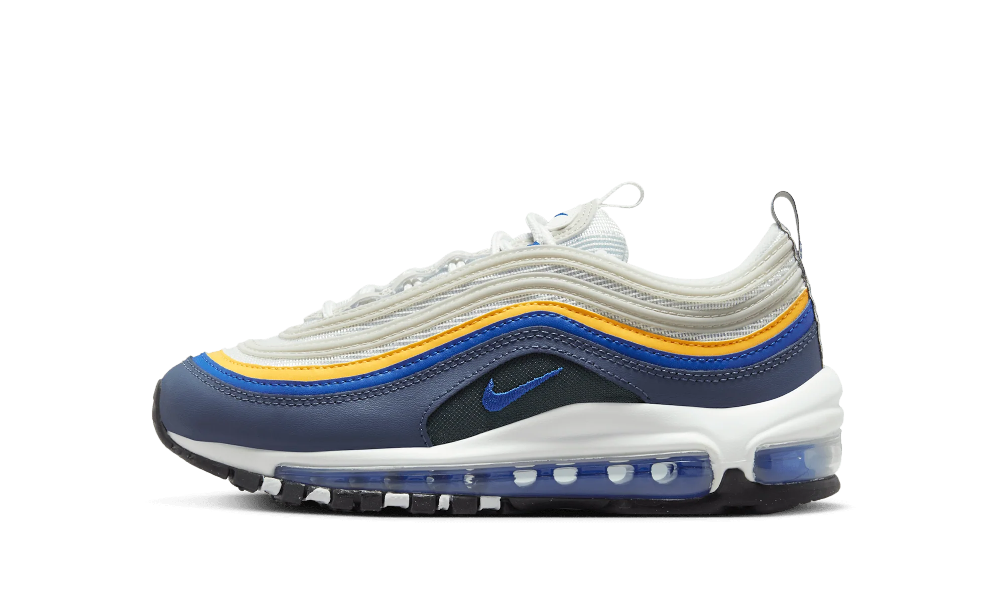 Air Max 97 GS White-Blue-Laser Orange - Air Max 97 GS White-Blue-Laser Orange - Jordan 1s - AIR Jordan 1