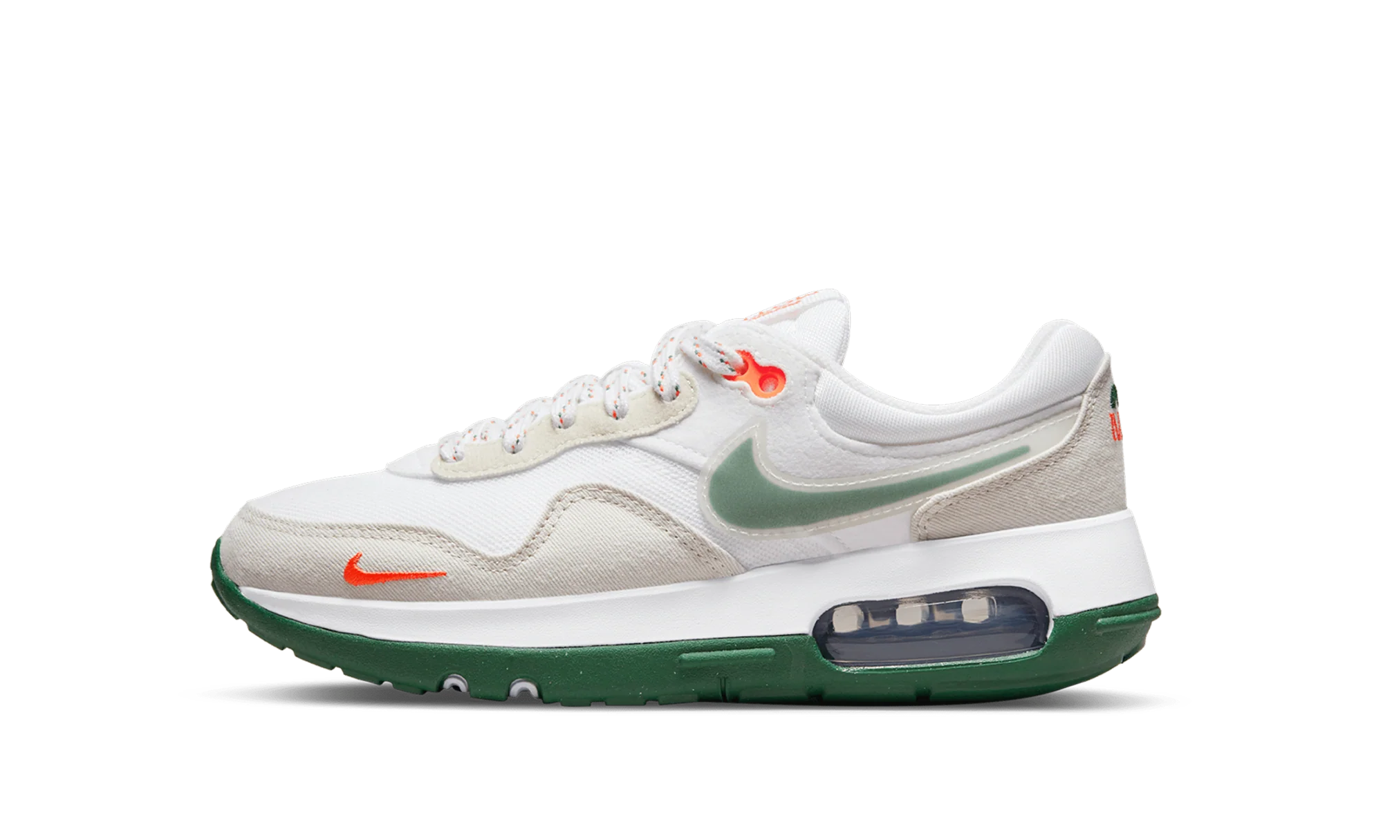 AIR MAX MOTIF GS White/Safety Orange/Light Bone/Gorge Green - AIR MAX MOTIF GS White/Safety Orange/Light Bone/Gorge Green - Jordan 1s - AIR Jordan 1
