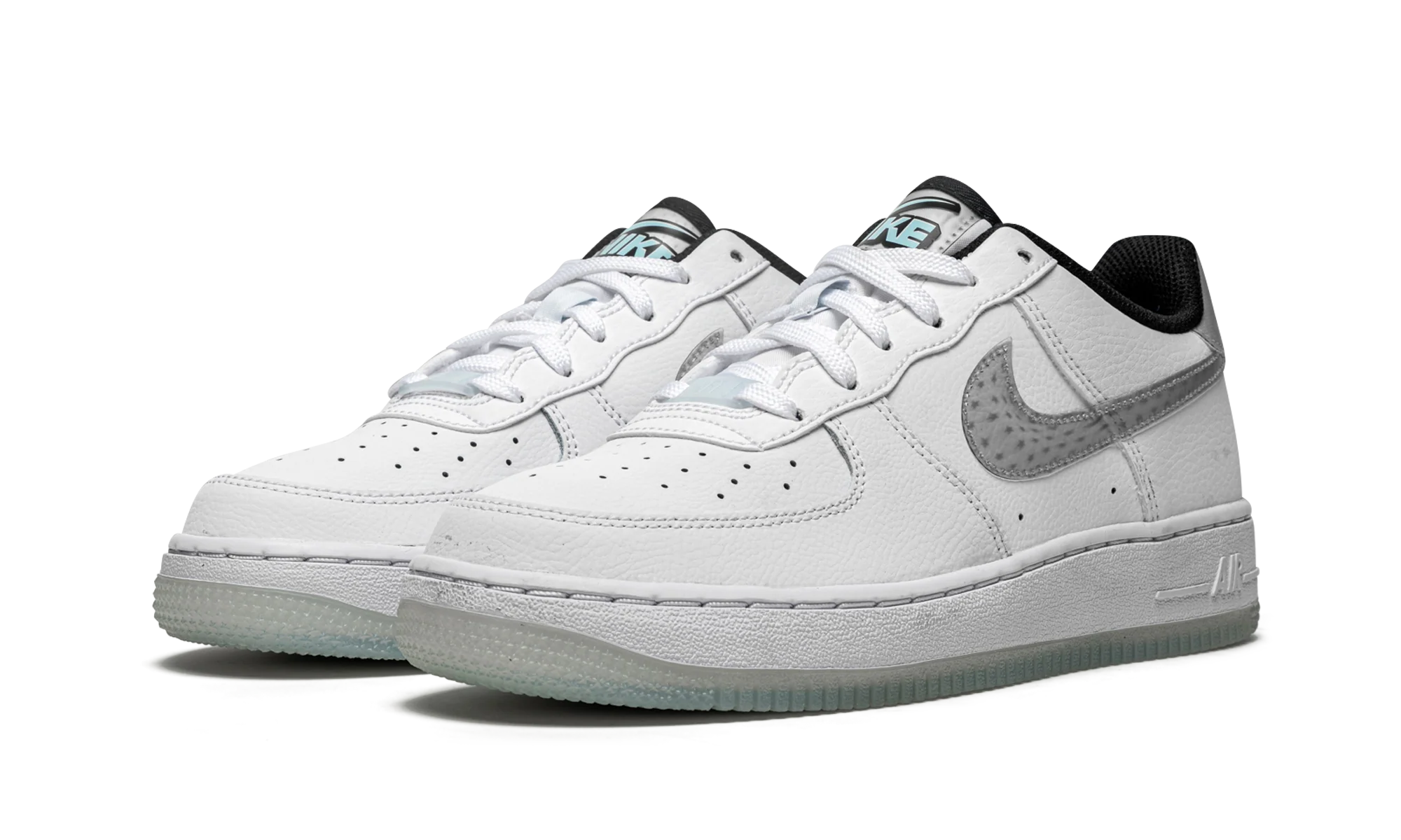 Air Force 1 LV8 KSA GS White / Glacier Blue - Air Force 1 LV8 KSA GS White / Glacier Blue - Jordan 1s - AIR Jordan 1