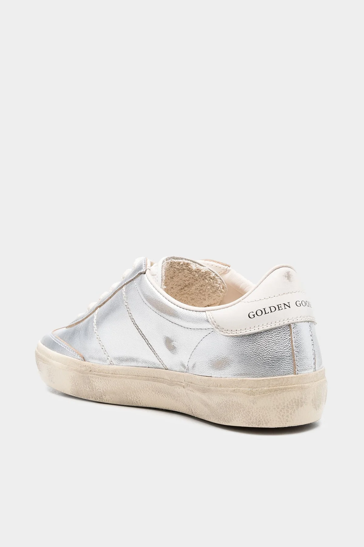 Soul-Star Silver Metallic Leather Sneaker - Soul-Star Silver Metallic Leather Sneaker - Jordan 1s - AIR Jordan 1