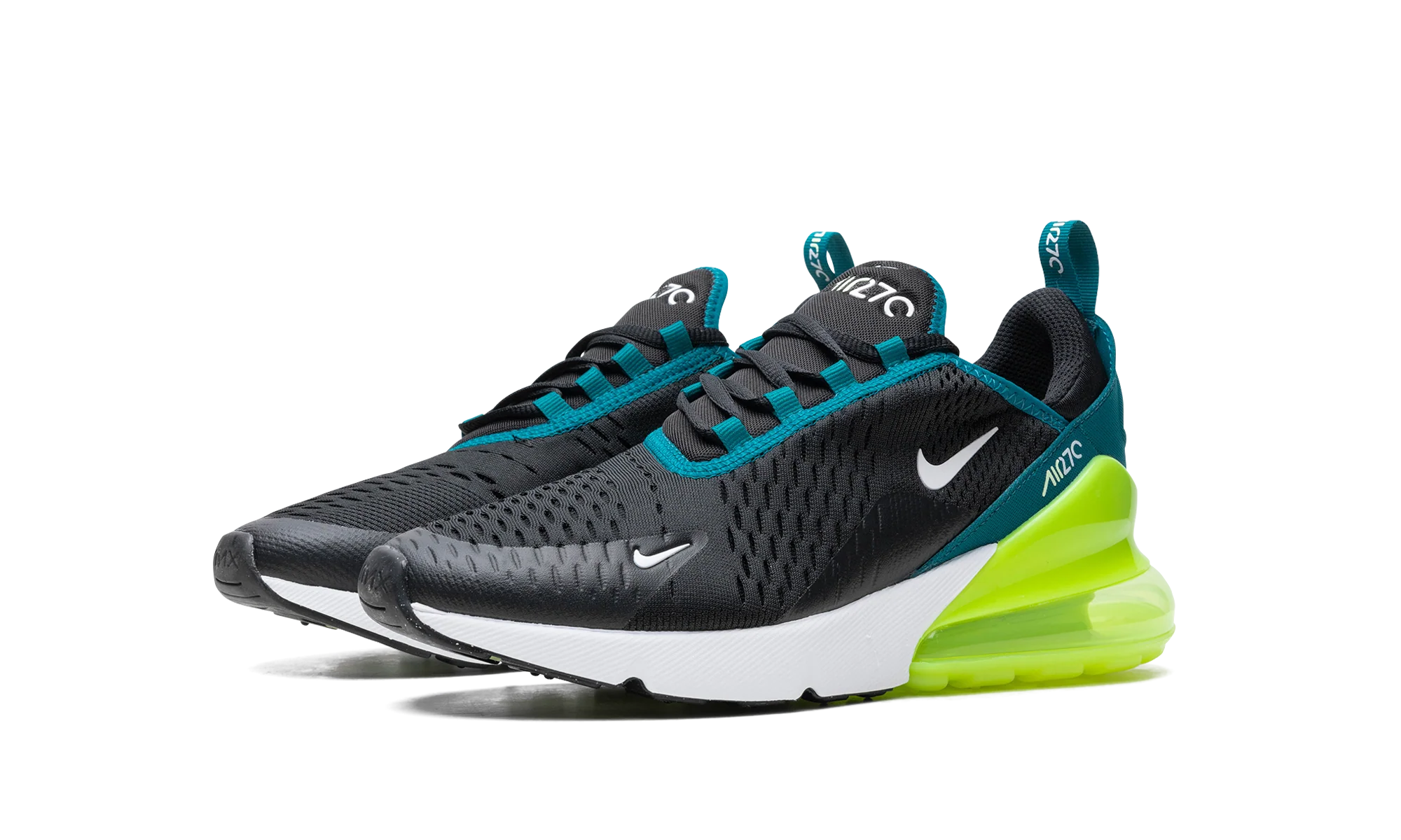 Air Max 270 GS Black Bright Spruce Volt - Air Max 270 GS Black Bright Spruce Volt - Jordan 1s - AIR Jordan 1