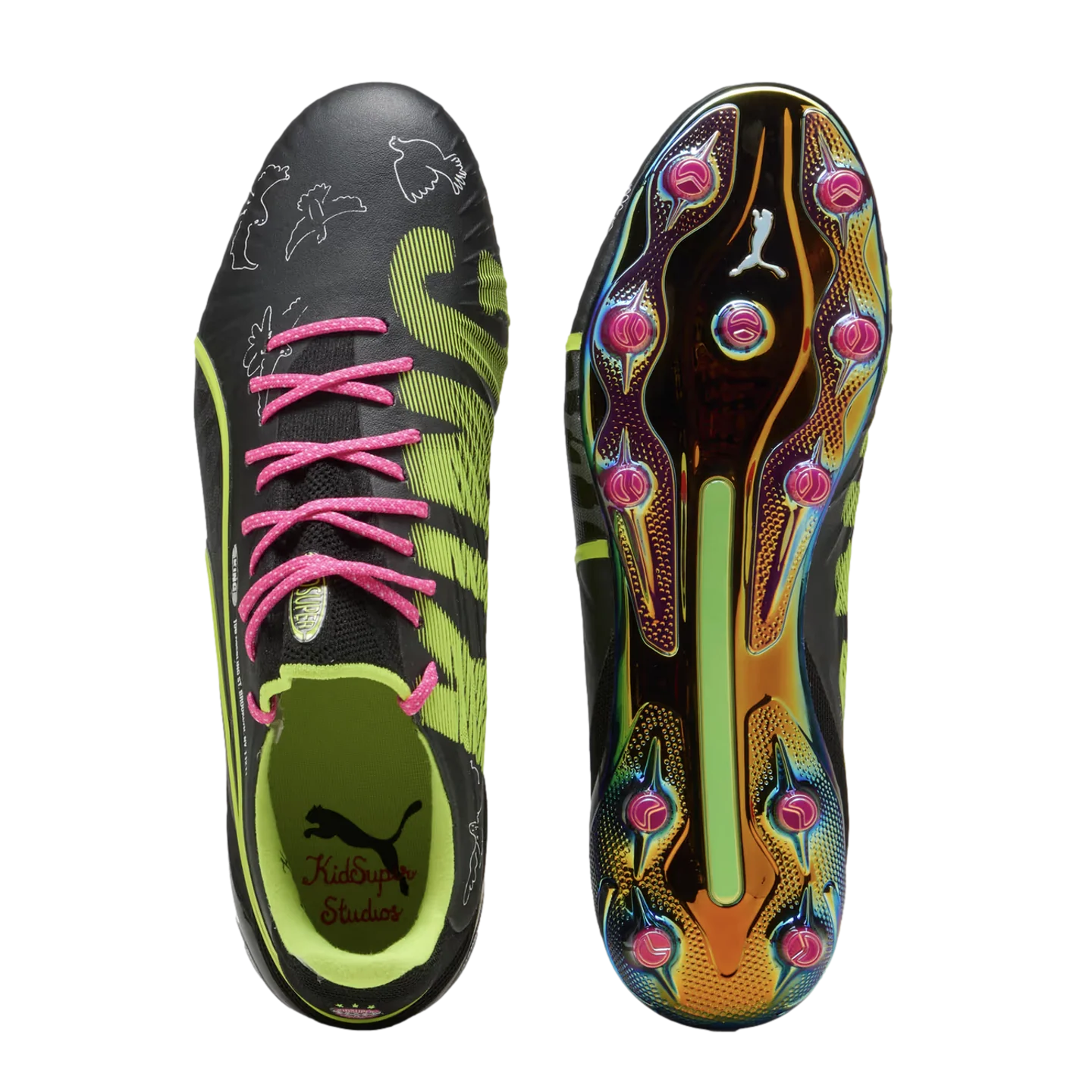 Puma King Ultimate x KidSuper Firm Ground Cleats - Puma King Ultimate x KidSuper Firm Ground Cleats - Jordan 1s - AIR Jordan 1