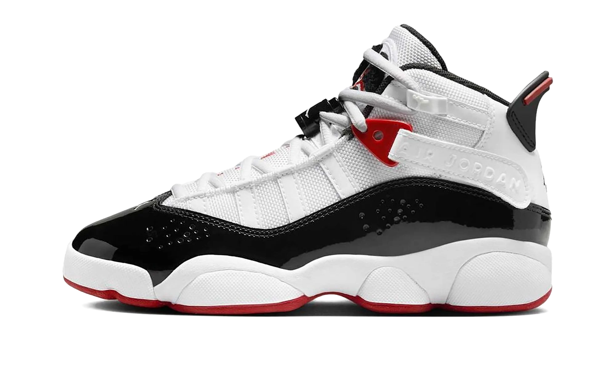 Jordan 6 Rings GS White Varsity Red Black - Jordan 6 Rings GS White Varsity Red Black - Jordan 1s - AIR Jordan 1