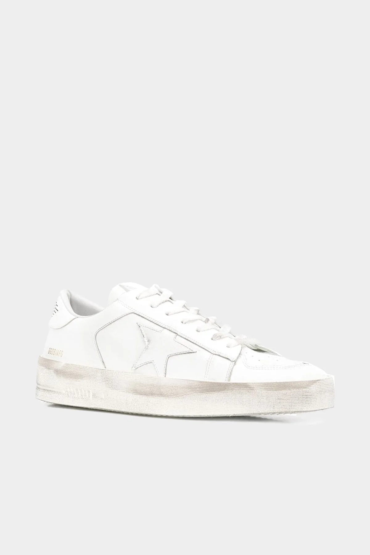 Stardan Optic White Leather Men Sneaker - Stardan Optic White Leather Men Sneaker - Jordan 1s - AIR Jordan 1