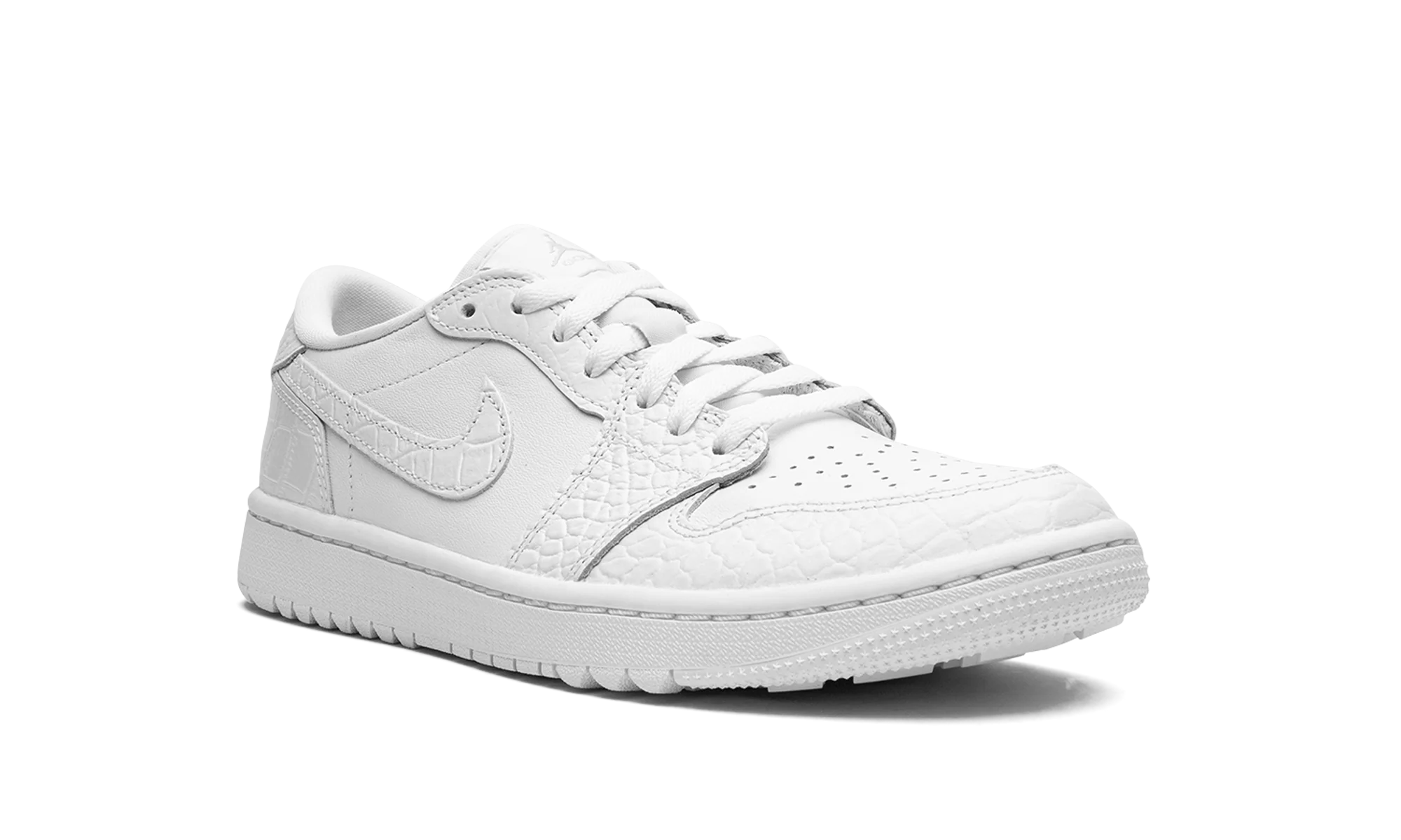 Air Jordan 1 Retro Low Golf White Croc - Air Jordan 1 Retro Low Golf White Croc - Jordan 1s - AIR Jordan 1