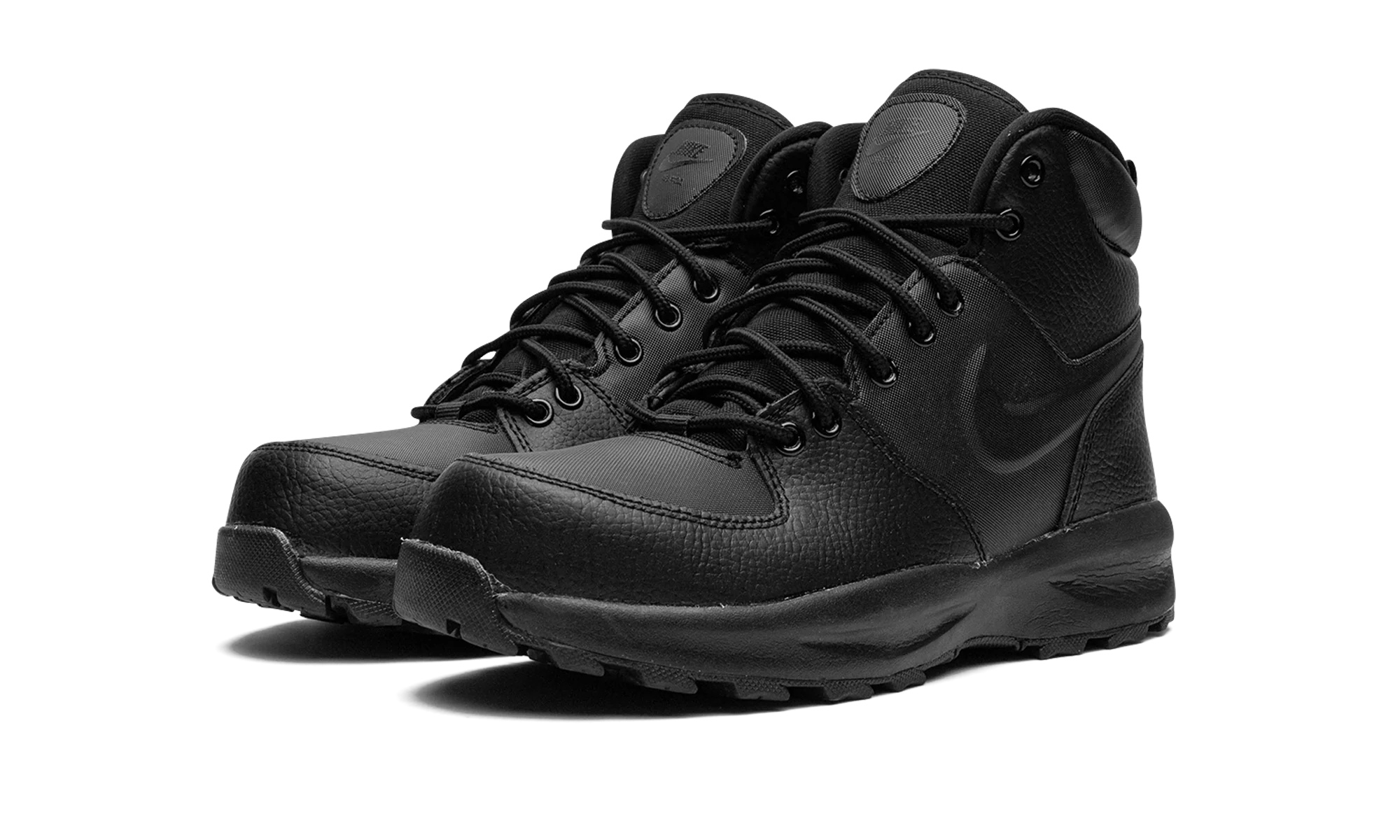 Manoa Leather GS Triple Black - Manoa Leather GS Triple Black - Jordan 1s - AIR Jordan 1