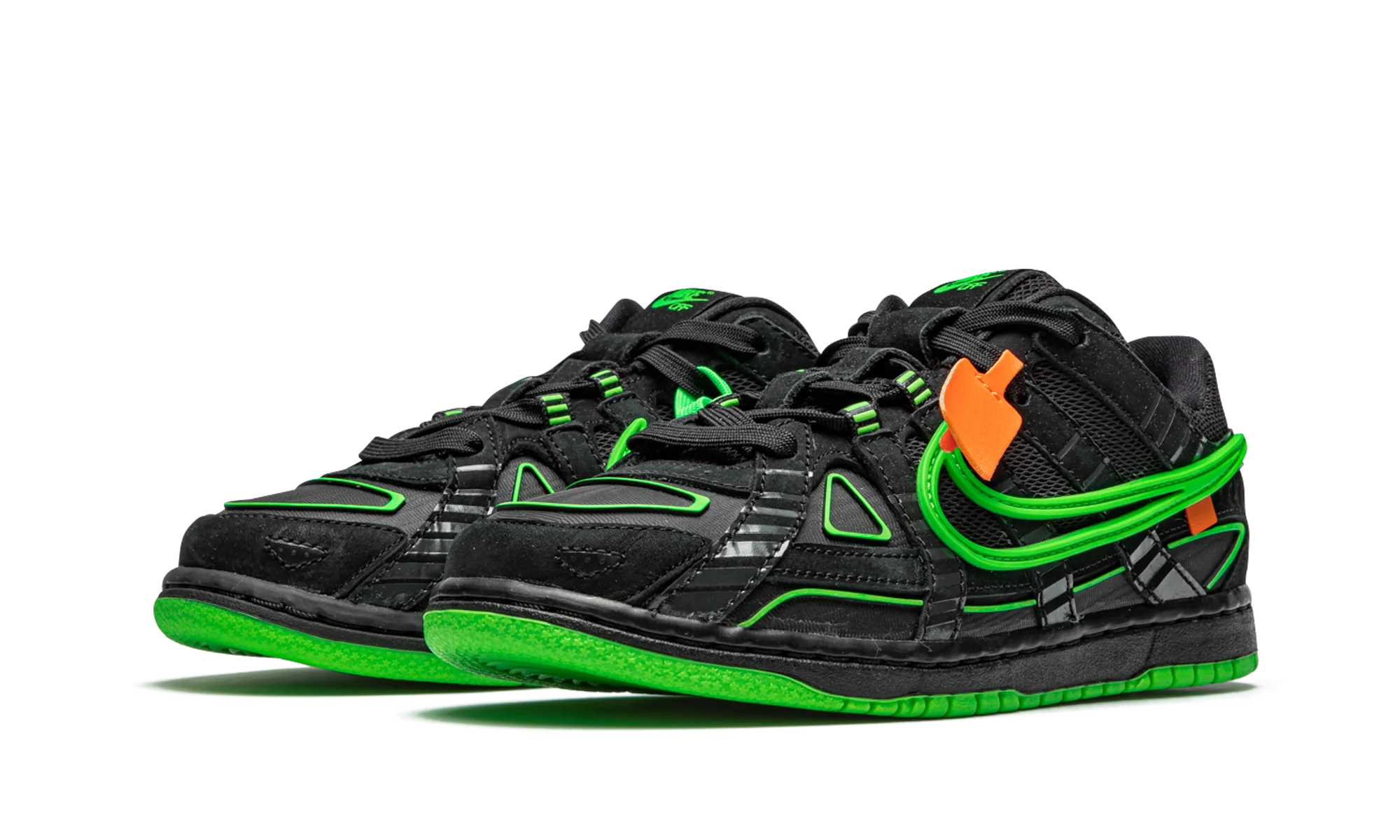 Air Rubber Dunk PS Off-White - Green Strike - Air Rubber Dunk PS Off-White - Green Strike - Jordan 1s - AIR Jordan 1