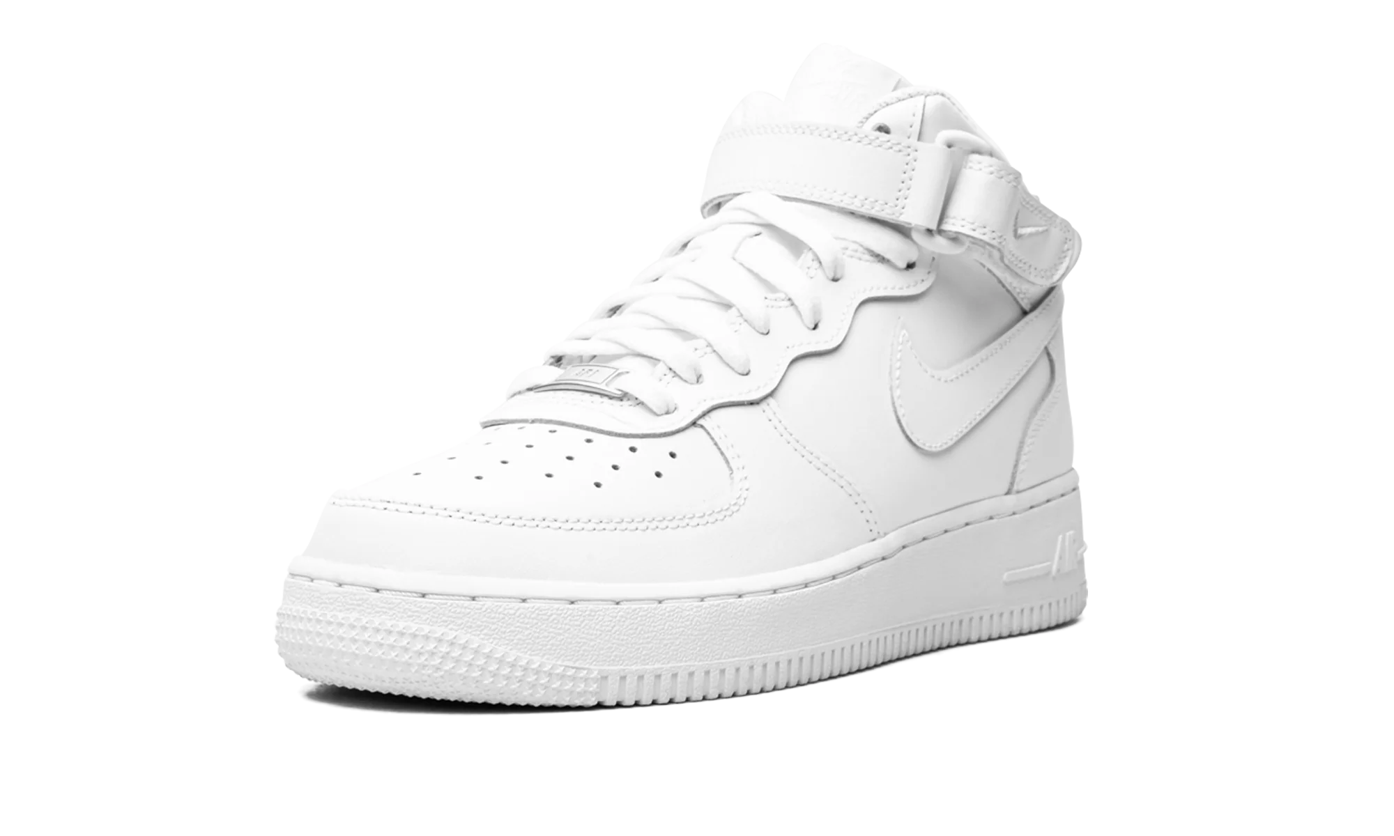 Air Force 1 Mid GS Triple White - Air Force 1 Mid GS Triple White - Jordan 1s - AIR Jordan 1