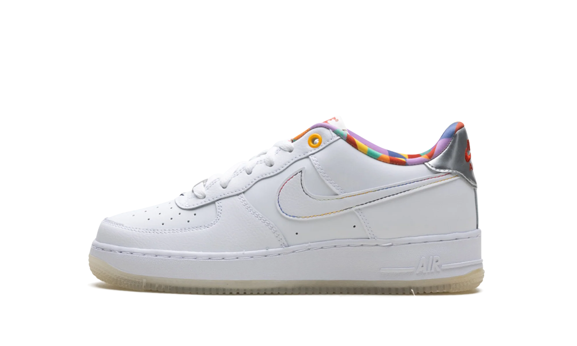 Air Force 1 Low LV8 GS White Playful Print - Air Force 1 Low LV8 GS White Playful Print - Jordan 1s - AIR Jordan 1