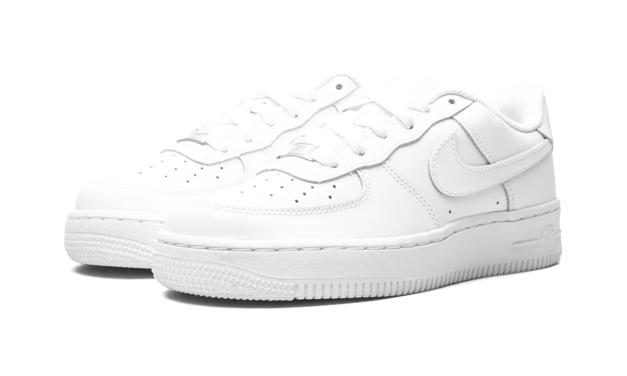 Air Force 1 Low LE GS White on White - Air Force 1 Low LE GS White on White - Jordan 1s - AIR Jordan 1