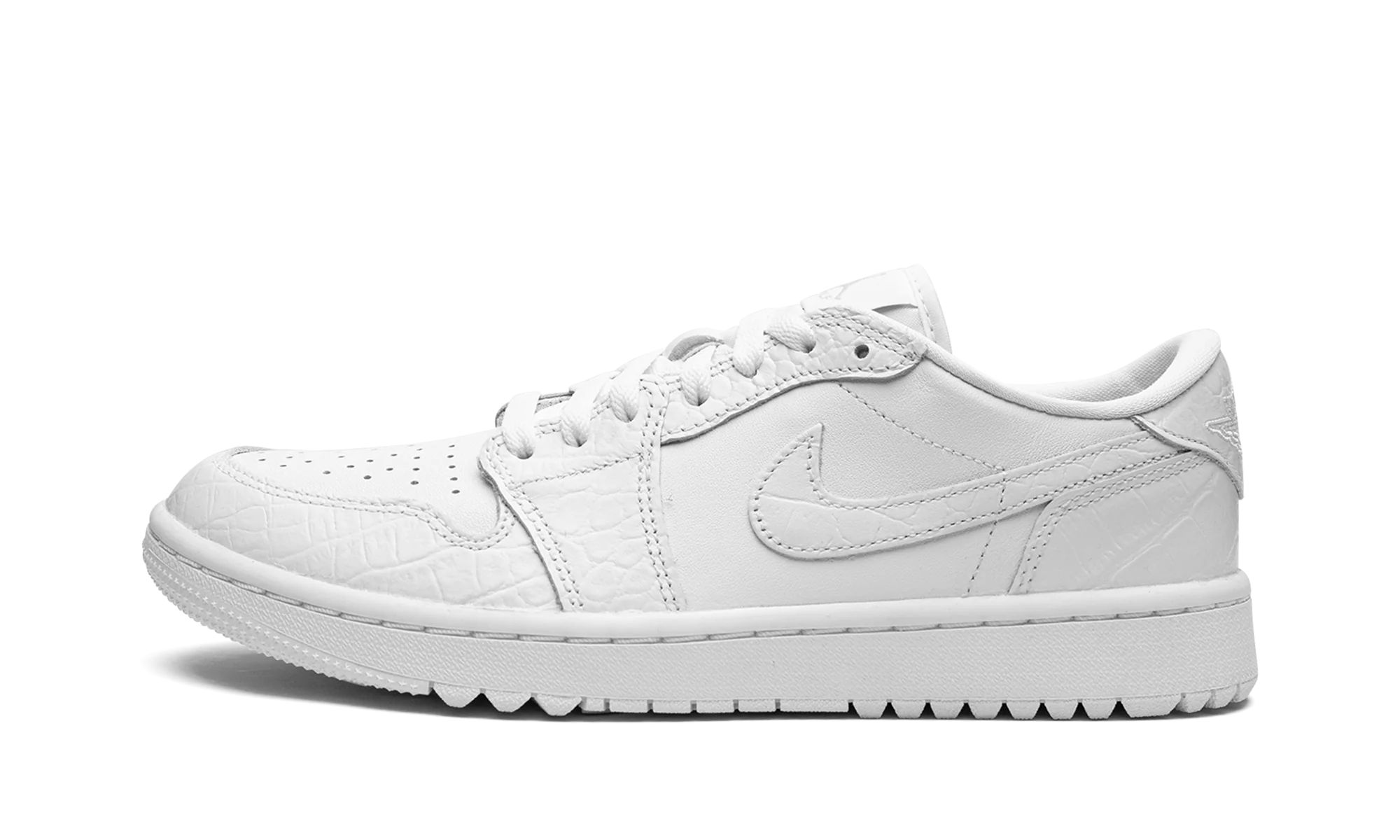 Air Jordan 1 Retro Low Golf White Croc - Air Jordan 1 Retro Low Golf White Croc - Jordan 1s - AIR Jordan 1