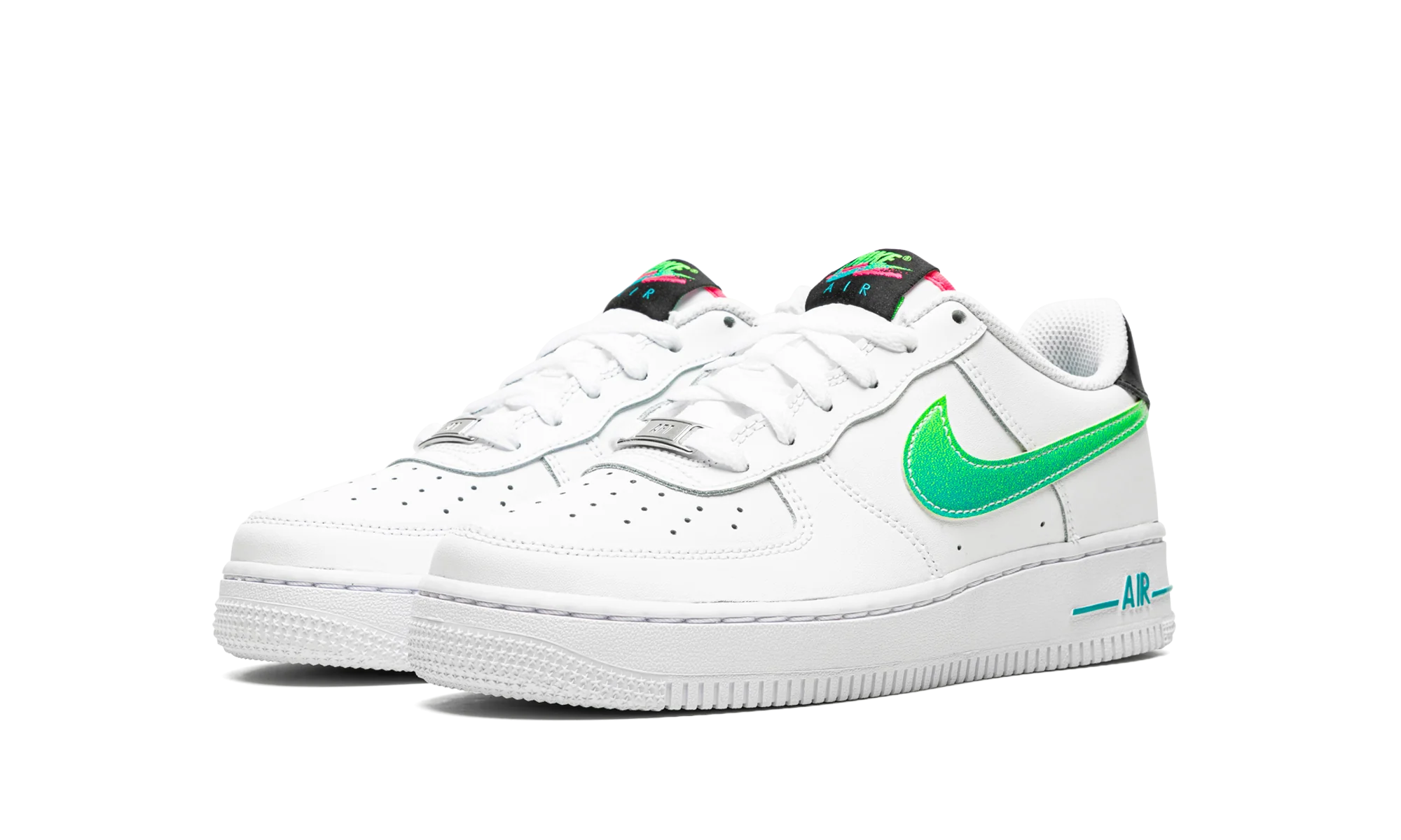 Air Force 1 Low LV8 White Aquamarine - Air Force 1 Low LV8 White Aquamarine - Jordan 1s - AIR Jordan 1
