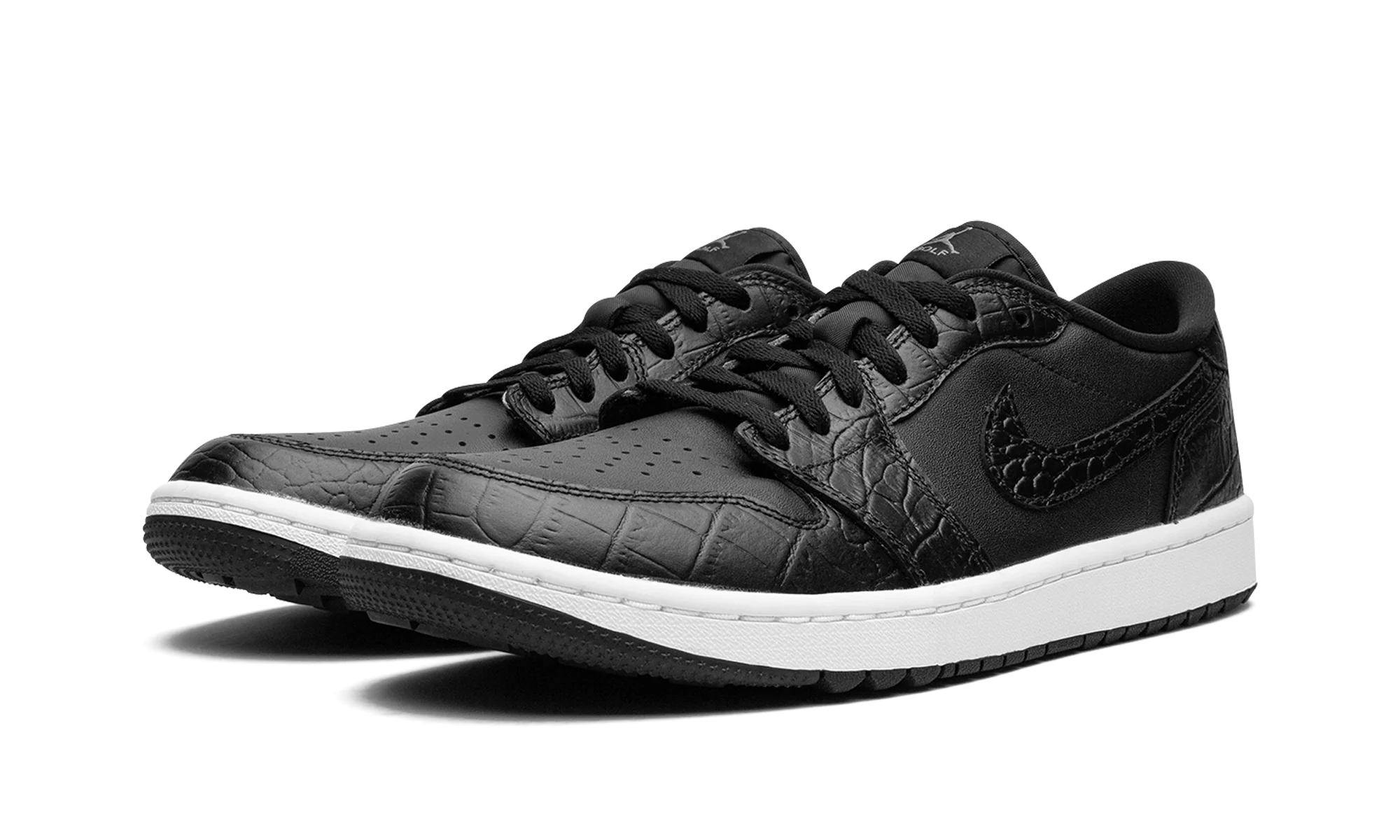 Air Jordan 1 Golf Low Black Croc - Air Jordan 1 Golf Low Black Croc - Jordan 1s - AIR Jordan 1