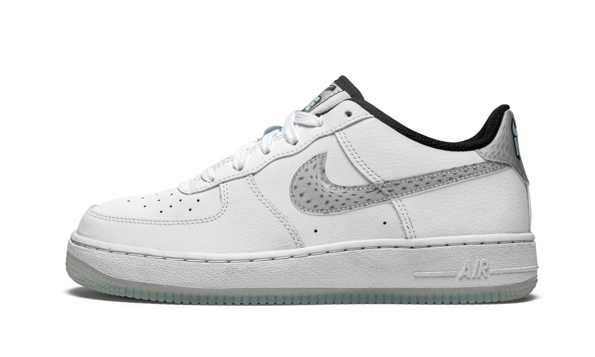 Air Force 1 LV8 KSA GS White / Glacier Blue - Air Force 1 LV8 KSA GS White / Glacier Blue - Jordan 1s - AIR Jordan 1