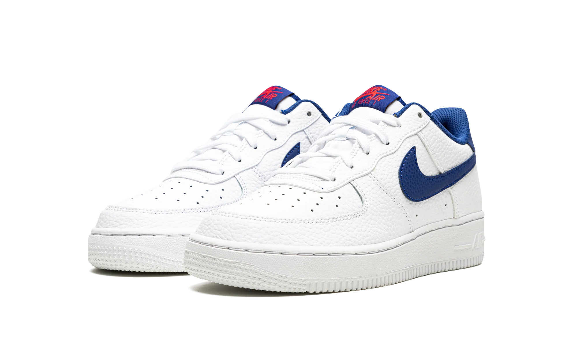 Air Force 1 Low GS White / Deep Royal Blue - Air Force 1 Low GS White / Deep Royal Blue - Jordan 1s - AIR Jordan 1