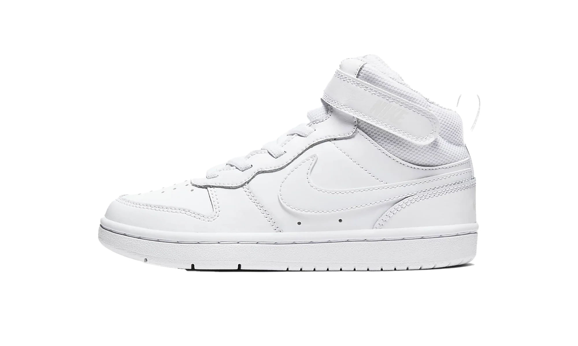 Court Borough Mid 2 PS Triple White - Court Borough Mid 2 PS Triple White - Jordan 1s - AIR Jordan 1