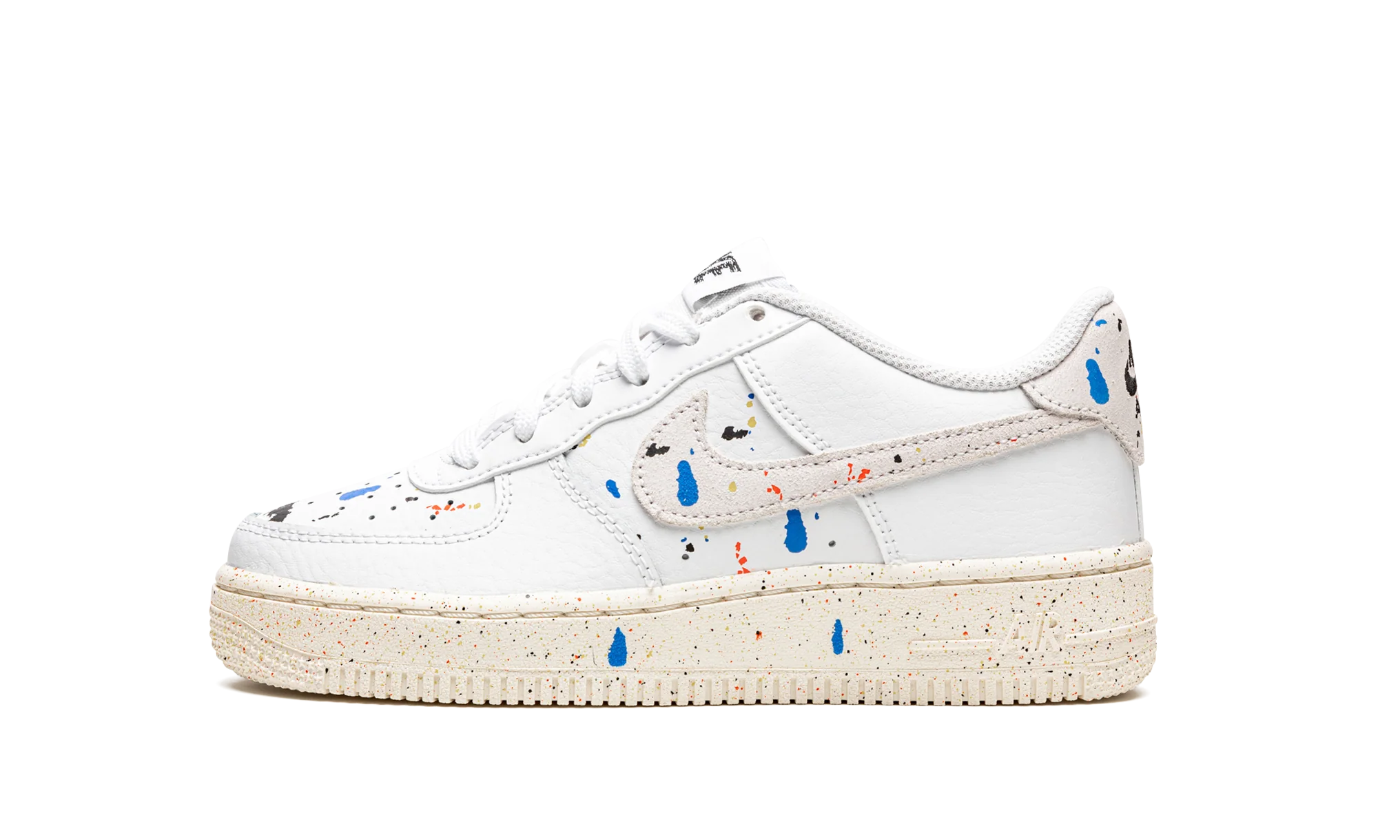 Air Force 1 LV8 3 GS Paint Splatter - White - Air Force 1 LV8 3 GS Paint Splatter - White - Jordan 1s - AIR Jordan 1