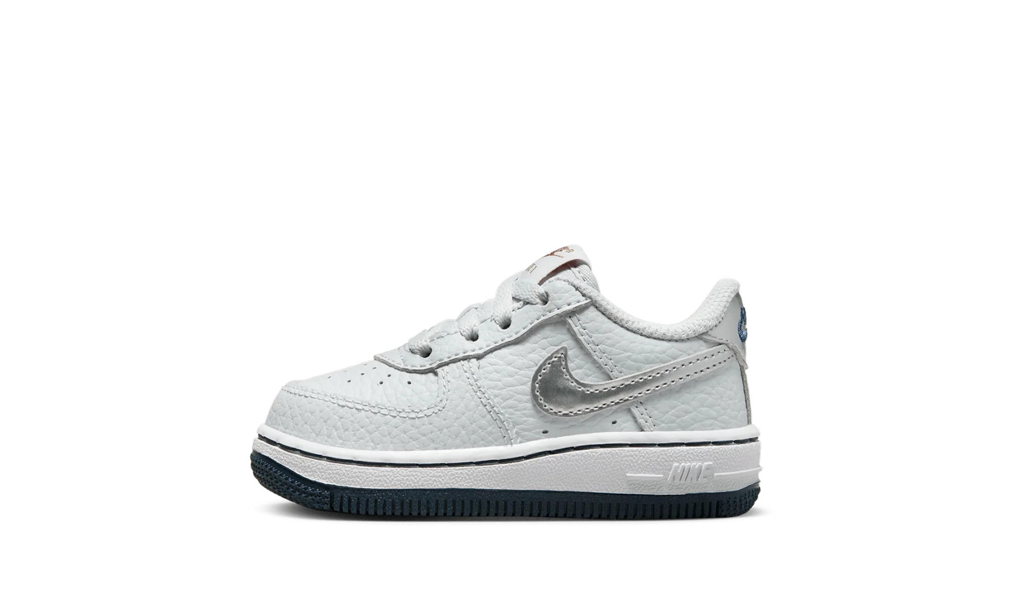 FORCE 1 TD Pure Platinum/Barely Grape/Midnight Navy/Metallic Silver - FORCE 1 TD Pure Platinum/Barely Grape/Midnight Navy/Metallic Silver - Jordan 1s - AIR Jordan 1