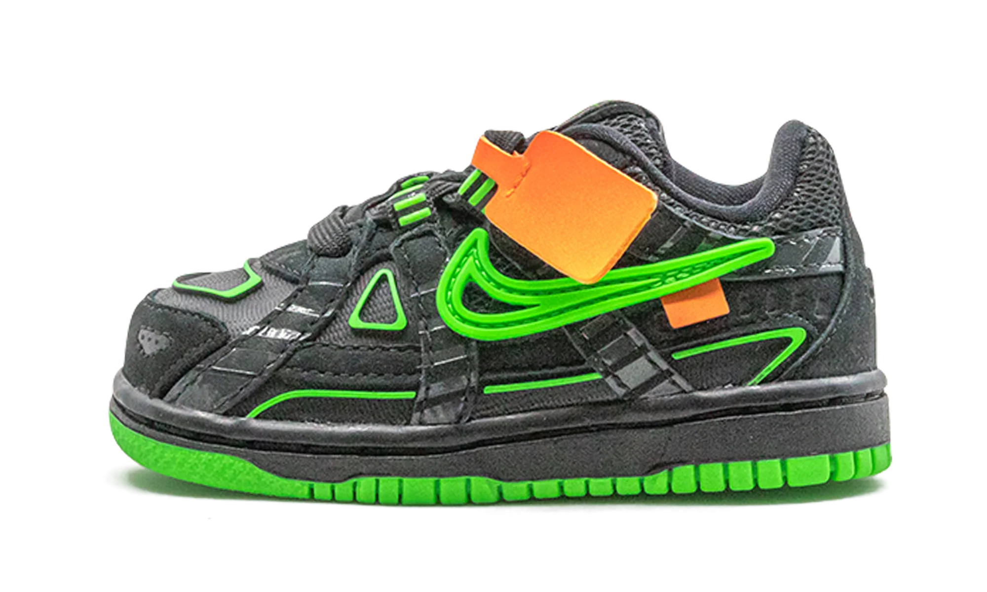 RUBBER DUNK TD Off-White - Green Strike - RUBBER DUNK TD Off-White - Green Strike - Jordan 1s - AIR Jordan 1