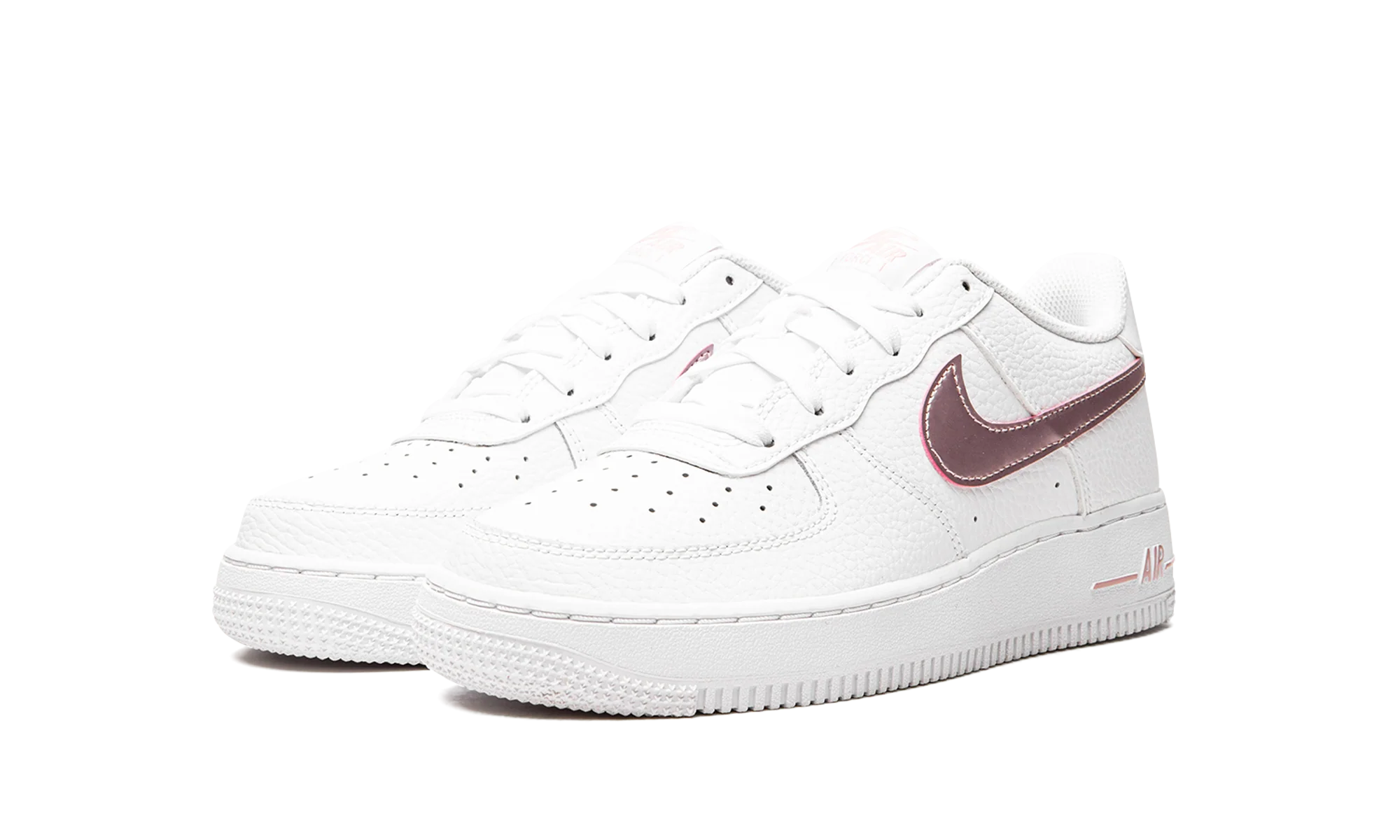 Air Force 1 GS White/Pink Glaze - Air Force 1 GS White/Pink Glaze - Jordan 1s - AIR Jordan 1