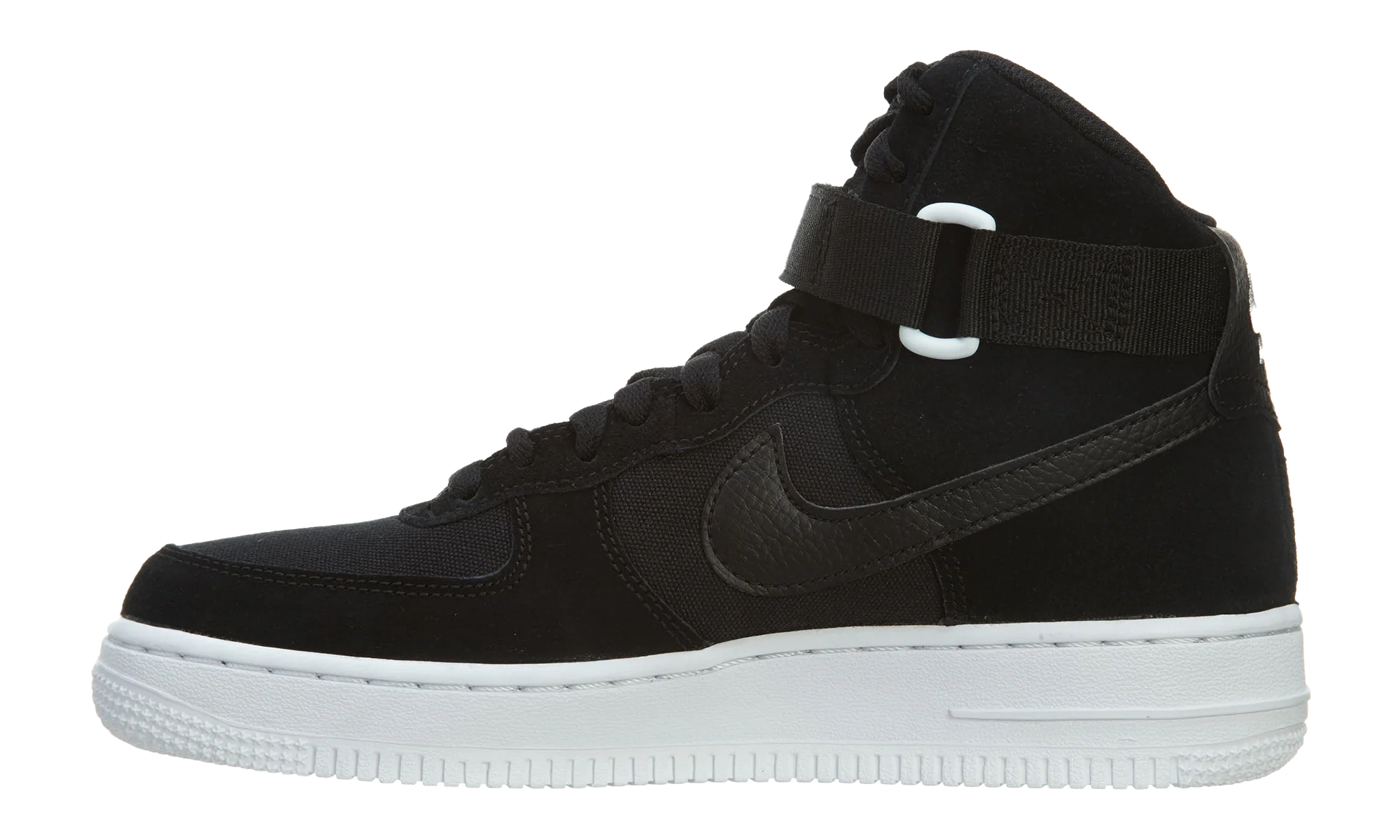 Air Force 1 High GS BLACK WHITE - Air Force 1 High GS BLACK WHITE - Jordan 1s - AIR Jordan 1