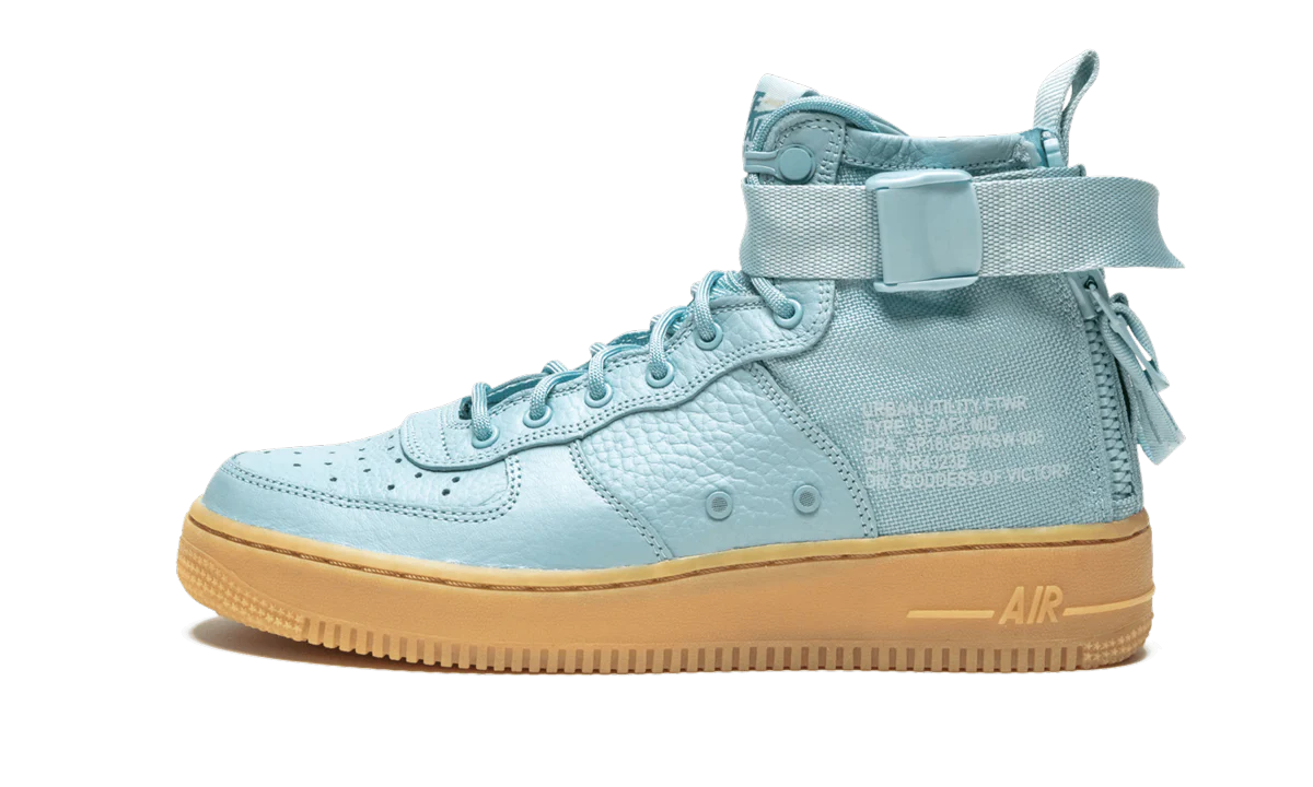 SF AF1 Mid (GS) OCEAN BLISS - SF AF1 Mid (GS) OCEAN BLISS - Jordan 1s - AIR Jordan 1