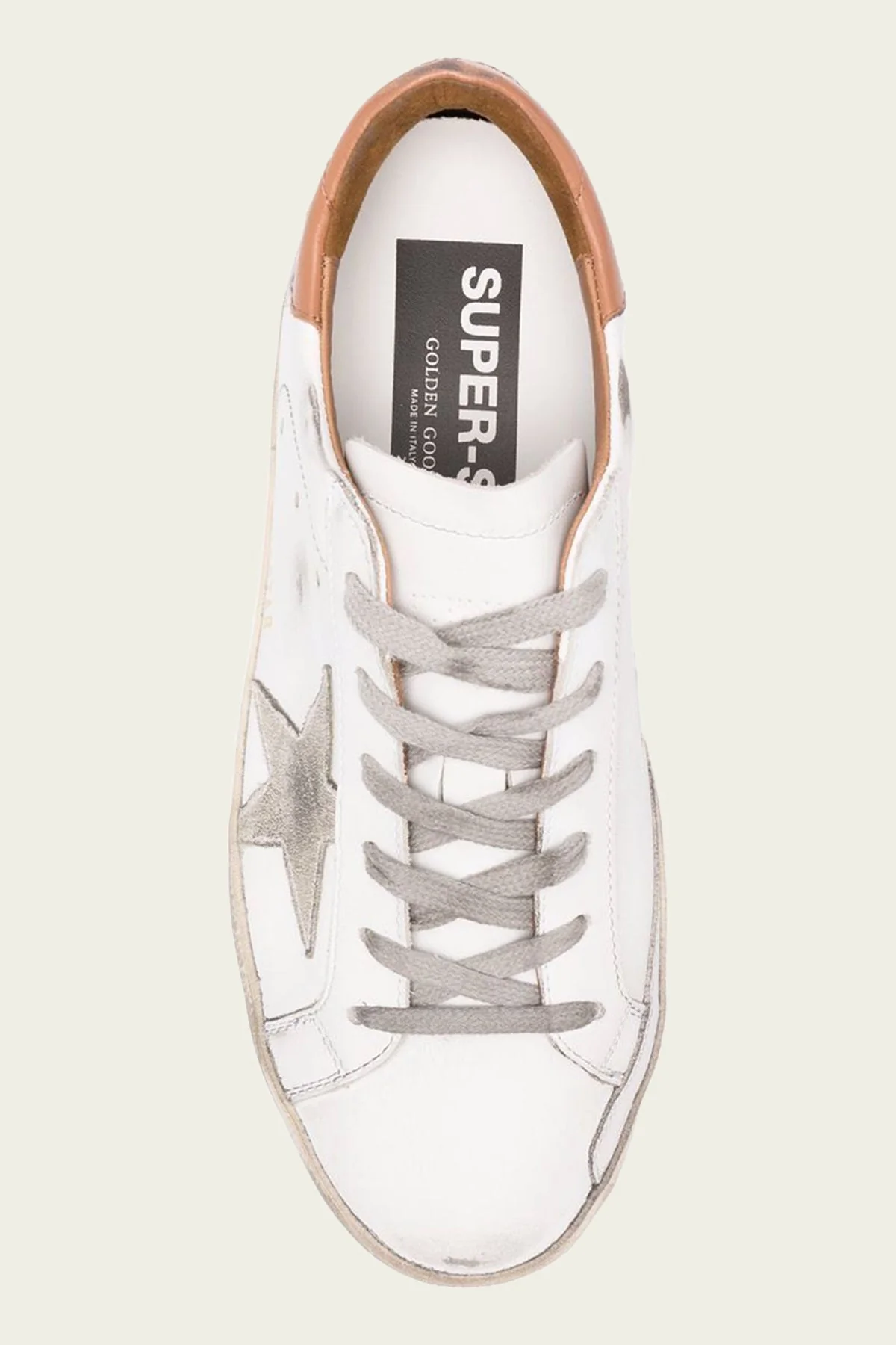 Super-Star Light Brown Toe Leather Sneaker - Super-Star Light Brown Toe Leather Sneaker - Jordan 1s - AIR Jordan 1