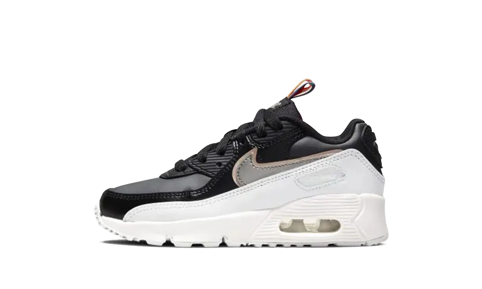 Air Max 90 Leather SE PS Off Noir Metallic Pewter - Air Max 90 Leather SE PS Off Noir Metallic Pewter - Jordan 1s - AIR Jordan 1