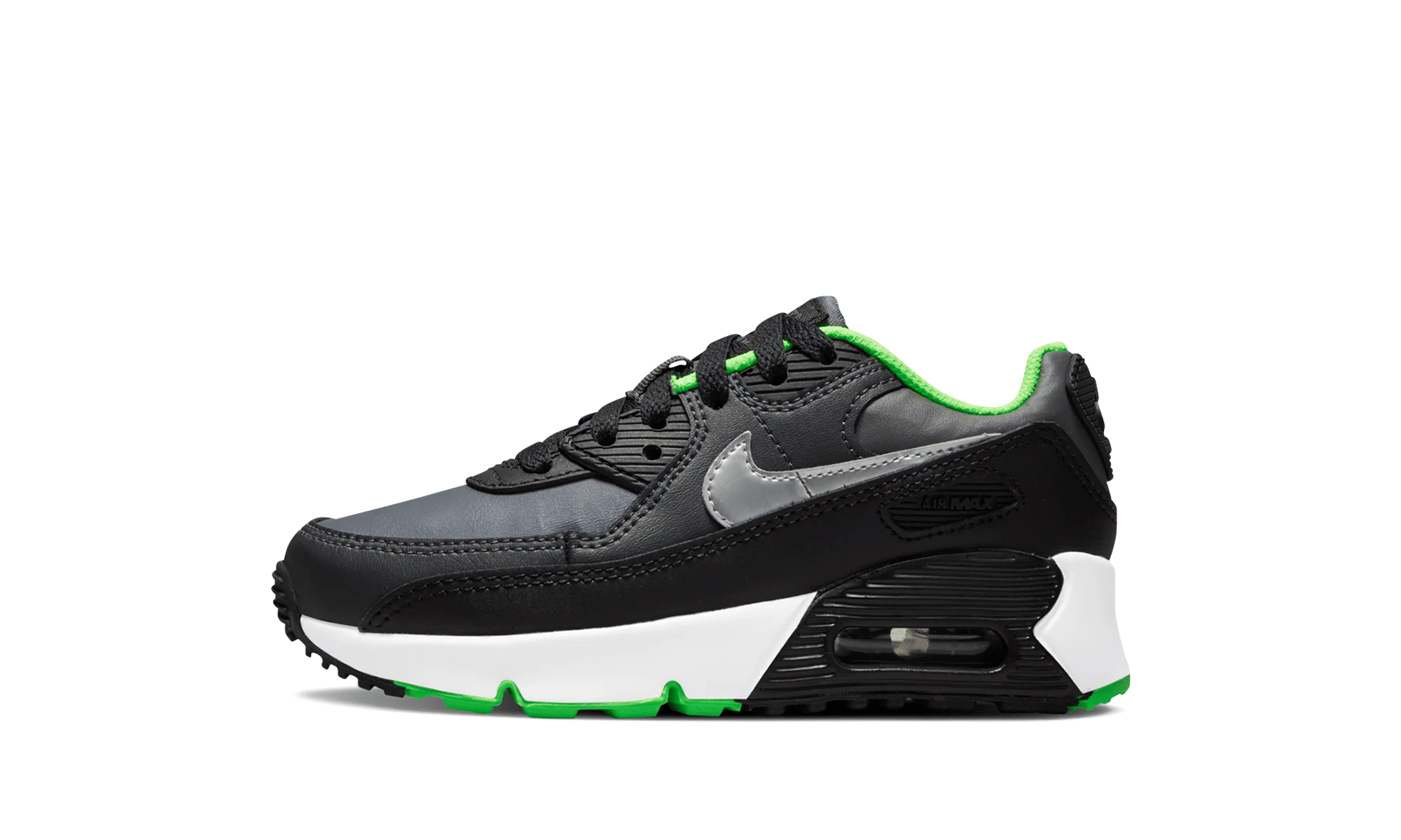 Pre School Nike Air Max 90 LTR BLACK CHROME - Pre School Nike Air Max 90 LTR BLACK CHROME - Jordan 1s - AIR Jordan 1